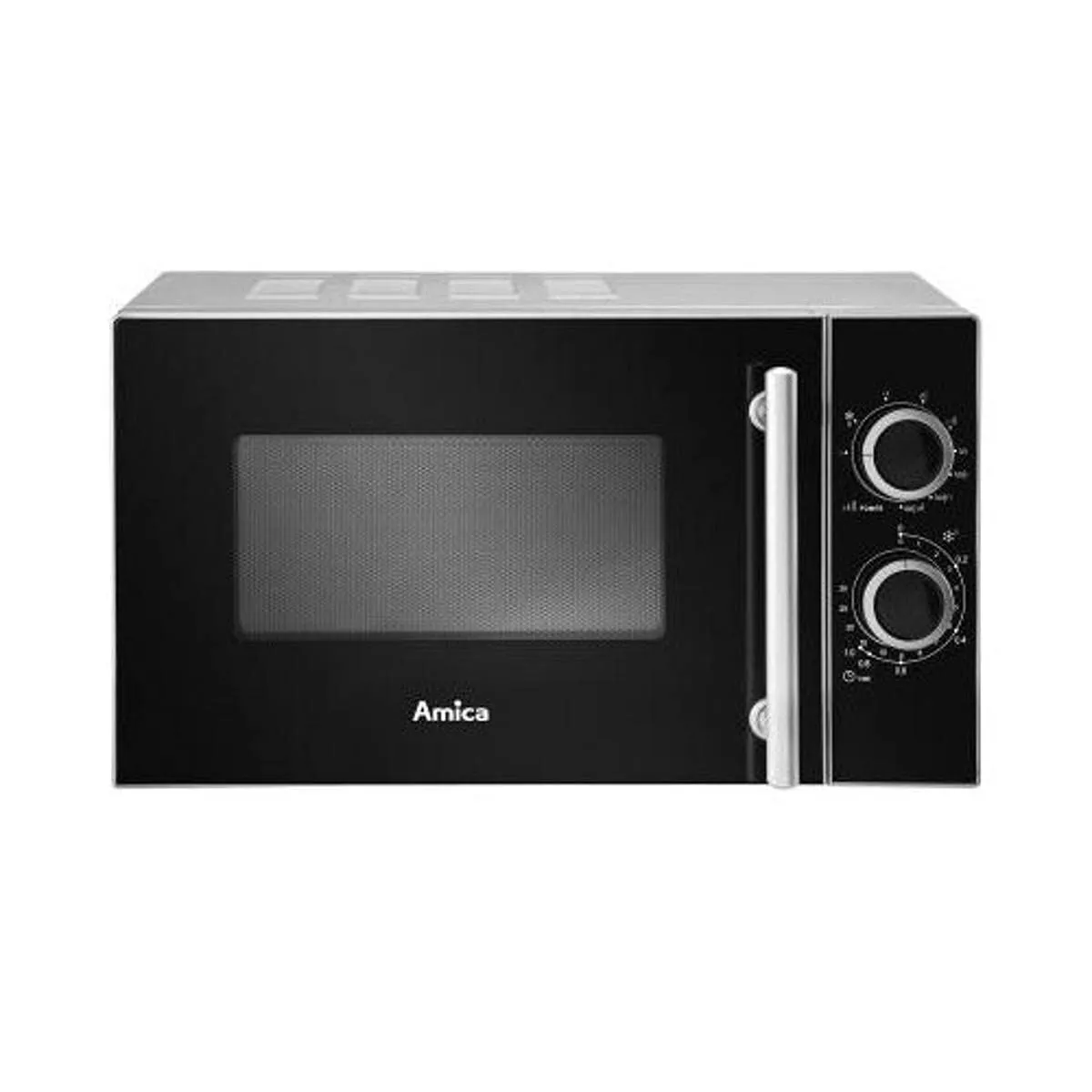 Amica Amgf20m1gs Microwave Countertop Grill Microwave 20 Blac - vue 2