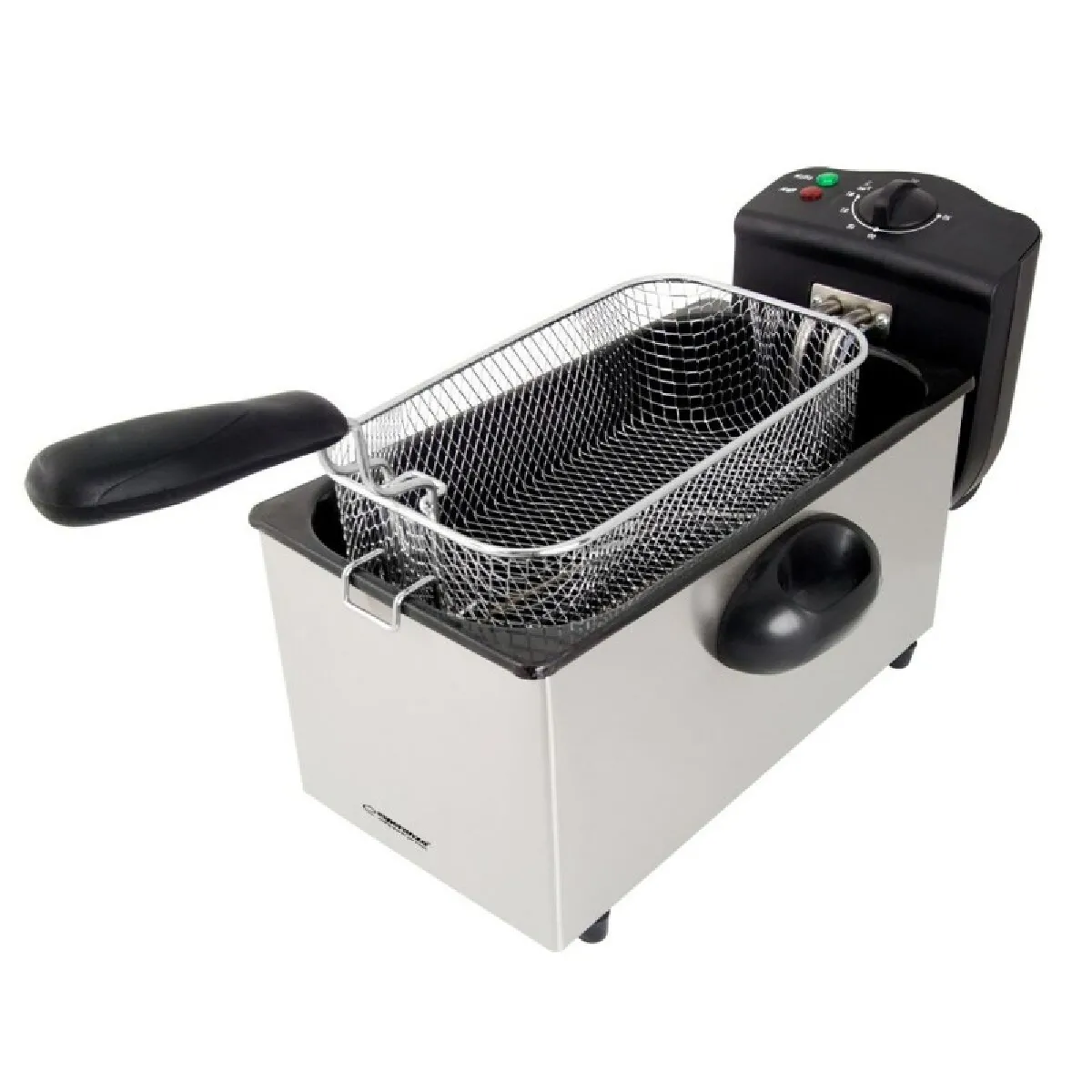 Esperanza Friteuse Ekg010 - Friteuse - 3 Litres - 2000 W - Acier Inoxydable - Image 2