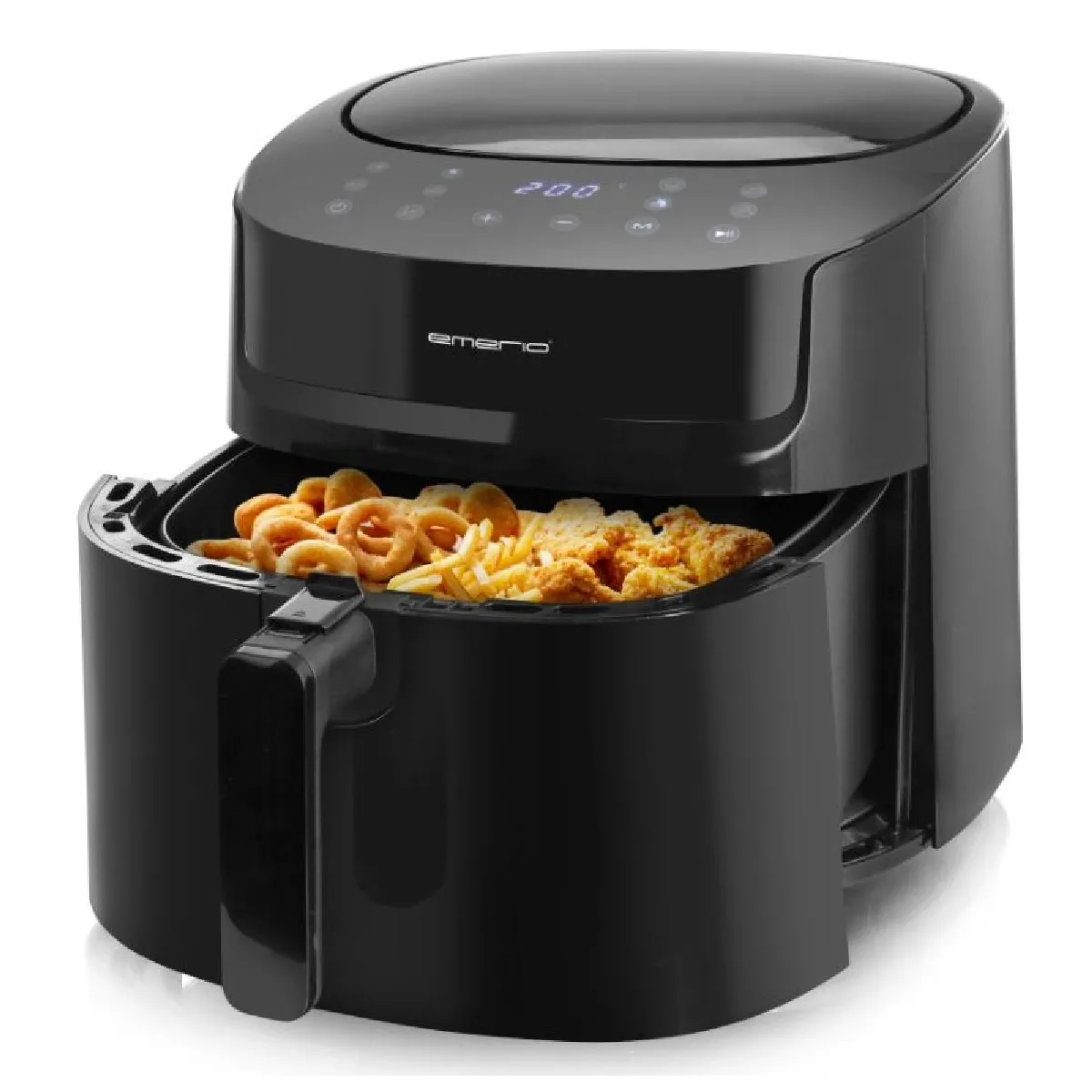 Emerio Noir Af-129622.1 Friteuse Unique 7,2 L Autonome 1800 W Friteuse D'air Chaud - Neuf - Image 3