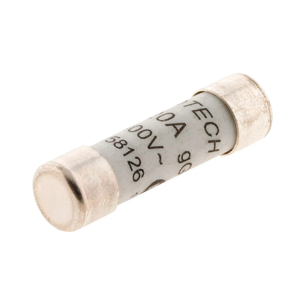 Lot de 10 fusibles céramique 8.5x31.5mm, 20A, 400V - Tibelec | Leroy Merlin