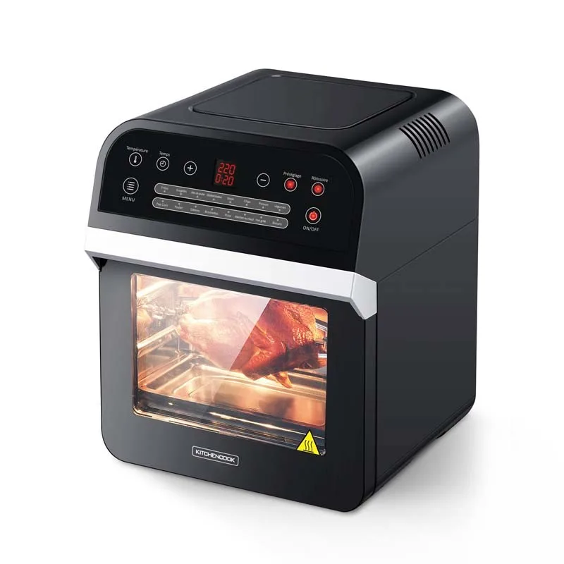 Non Communiqué Noir Kitchencook - Air Bay - Four Air Fryer - 12 L - 1600 W - Image 2