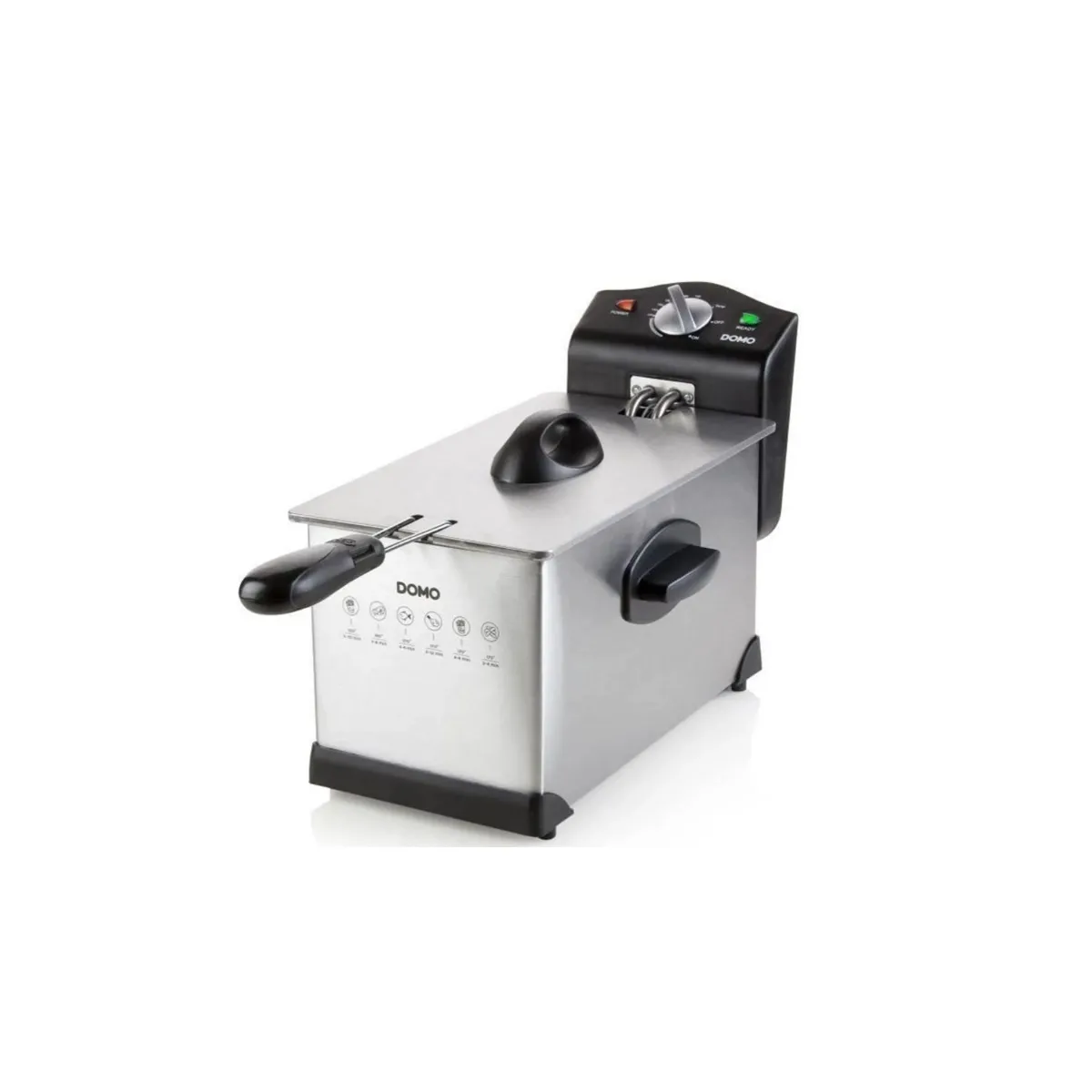 Domo Acier Inoxydable Do514fr - Friteuse - 3 Litres - Image 3