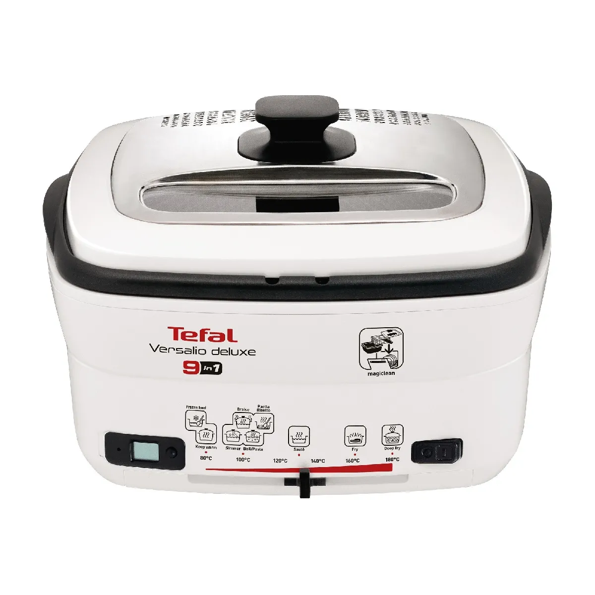 Tefal Friteuse Versalio deluxe 9 - FR495070 - Blanc