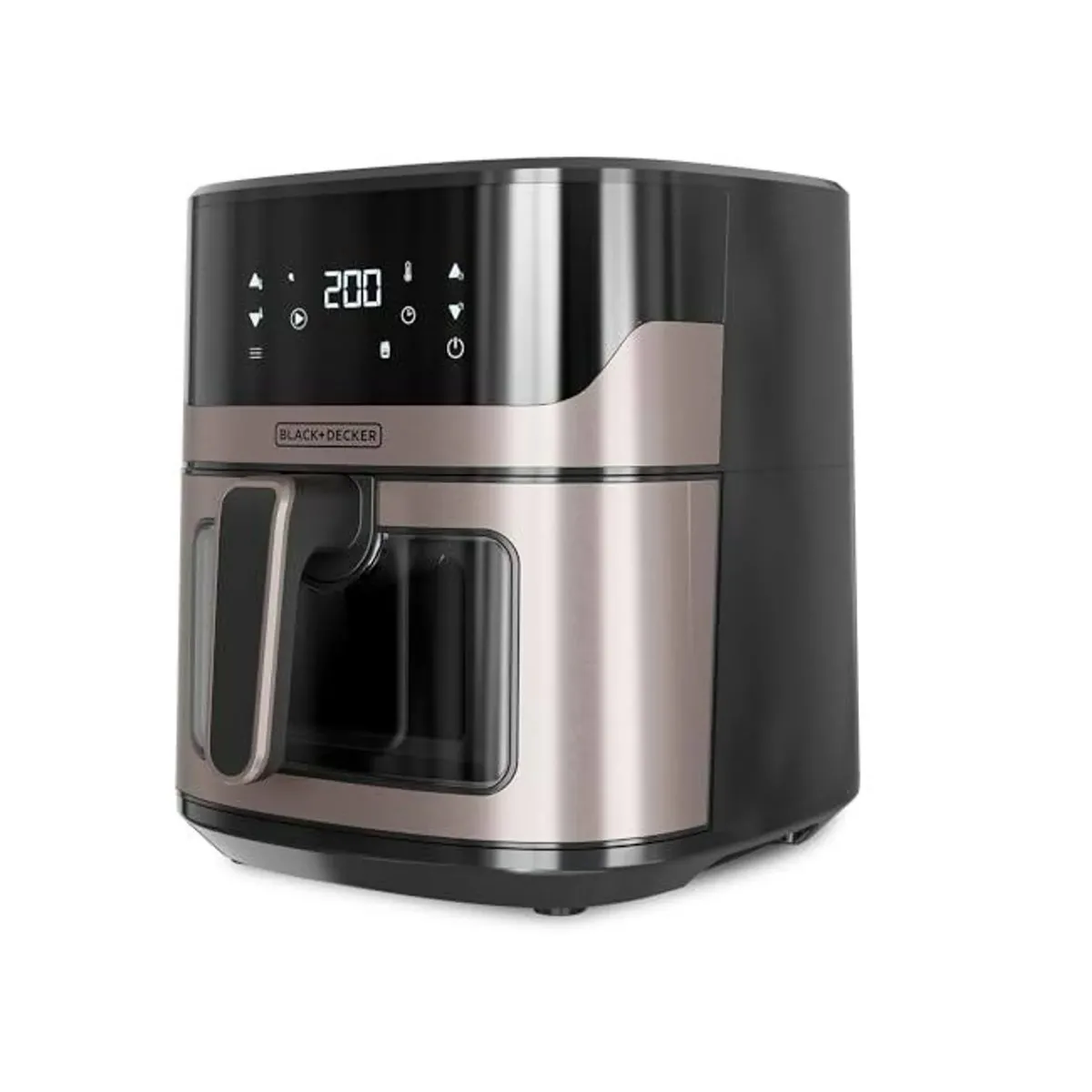 & DECKER Friteuse à air chaud 1 3 kg BXAF6500E - vue 4