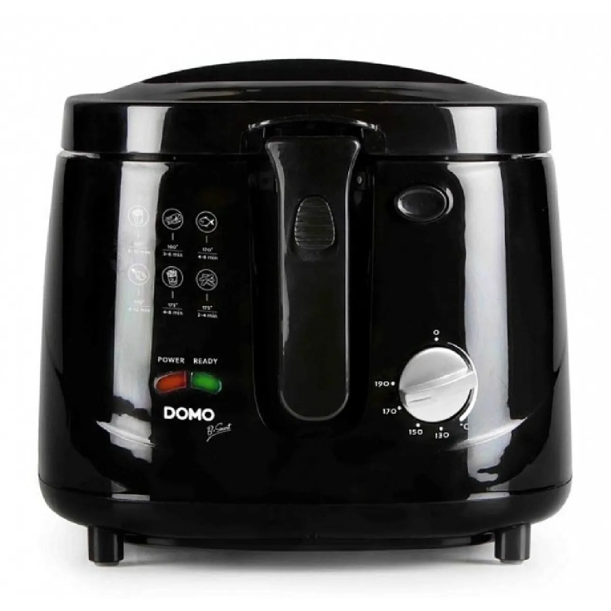 Friteuse Domo DO461FR avec fenêtre 2,5 L 1800 W et thermostat réglable - Image 3