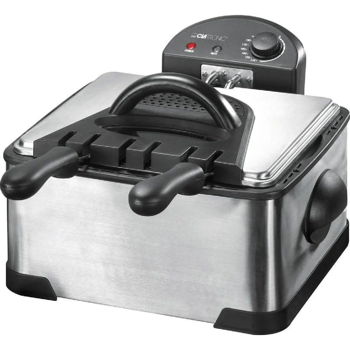 Clatronic Acier Fr 3195 - Friteuse - 2.2 Kwatt - Image 3