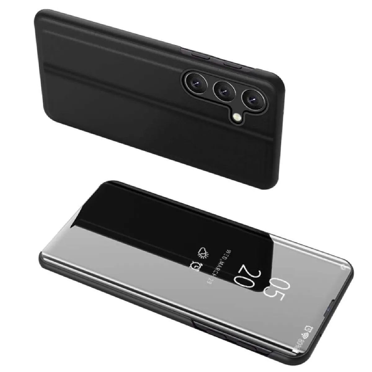 Htdmobiles Noir Housse Samsung Galaxy A35 5G