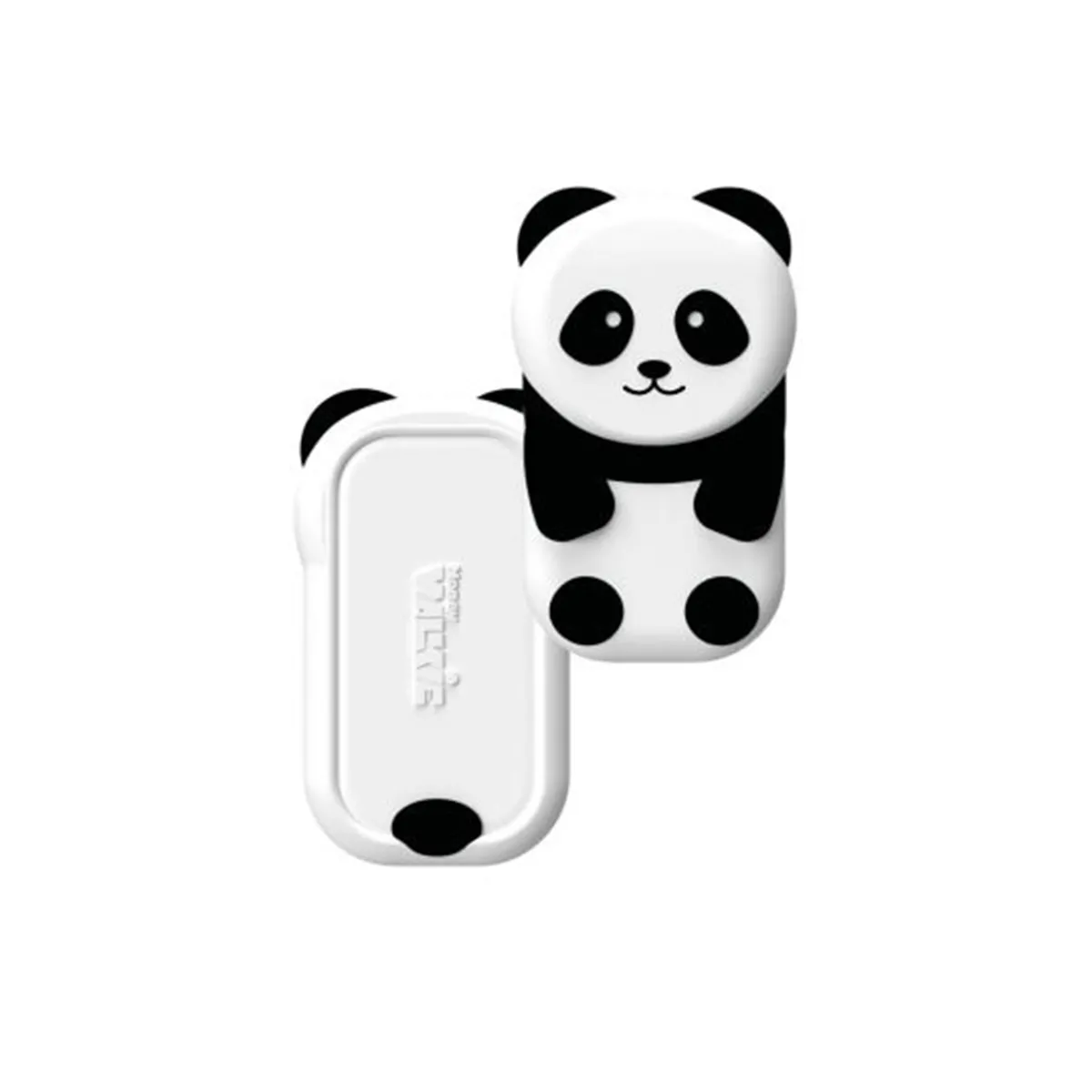 Money Walkie - Porte-monnaie sans contact - Modèle Panda - Argent - Image 3