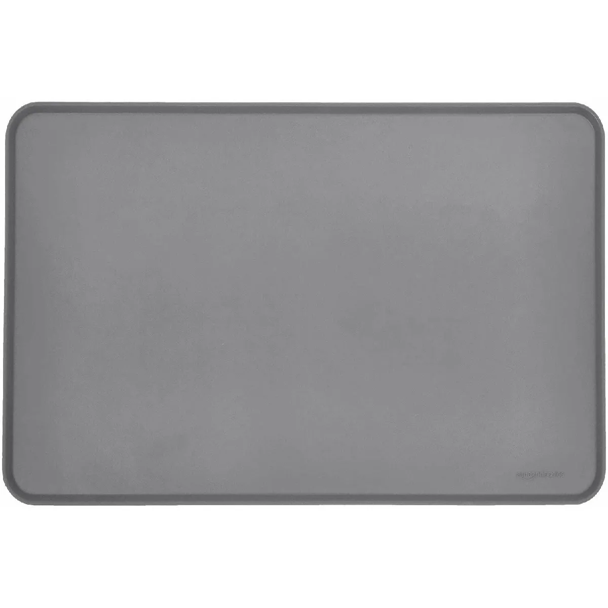 Meilleurs prix pour Basics Tapis de gamelle en silicone étanche pour animaux de compagnie - 61 x 41 cm, Gris