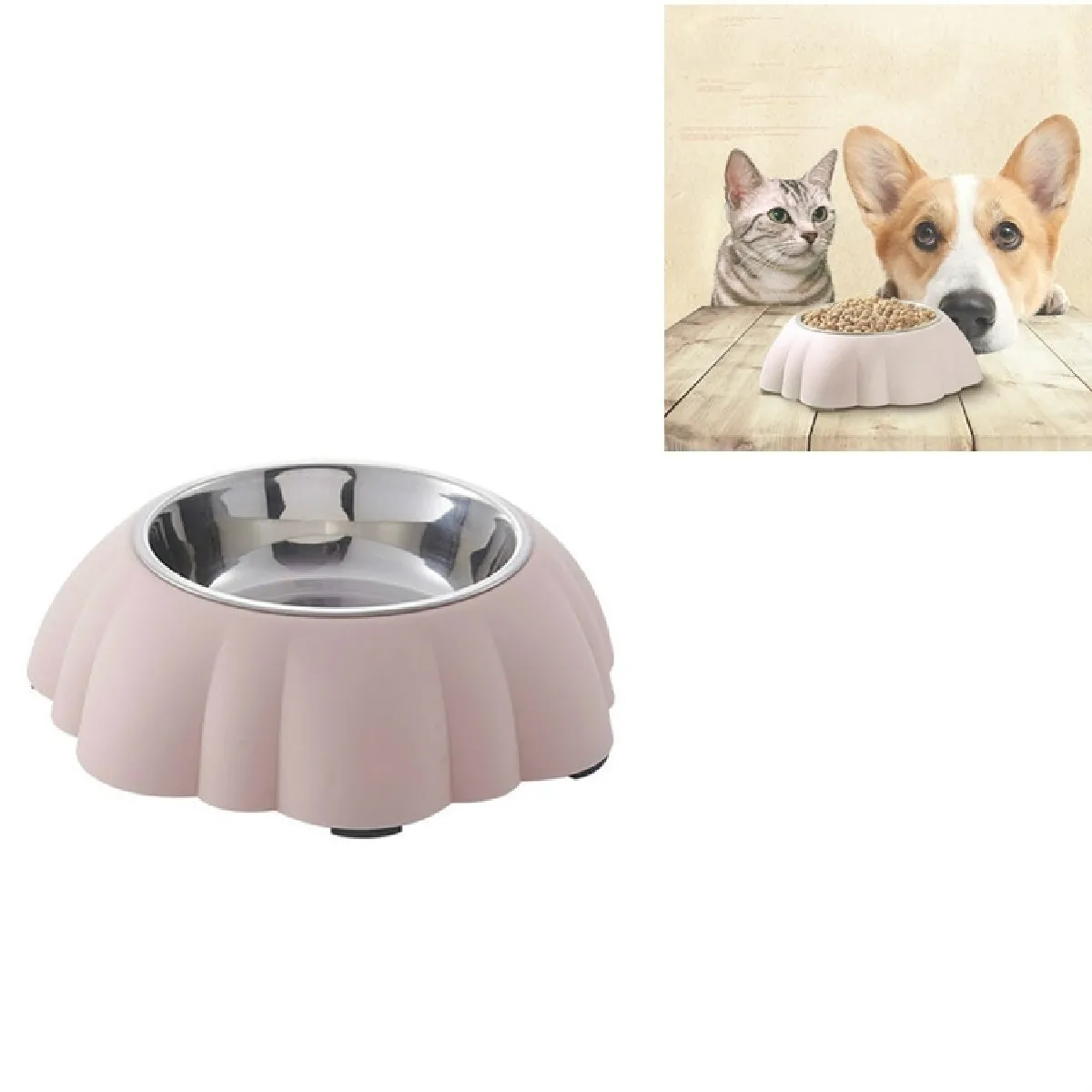 Meilleurs prix pour WEWOO Gamelle bol créative - Rose