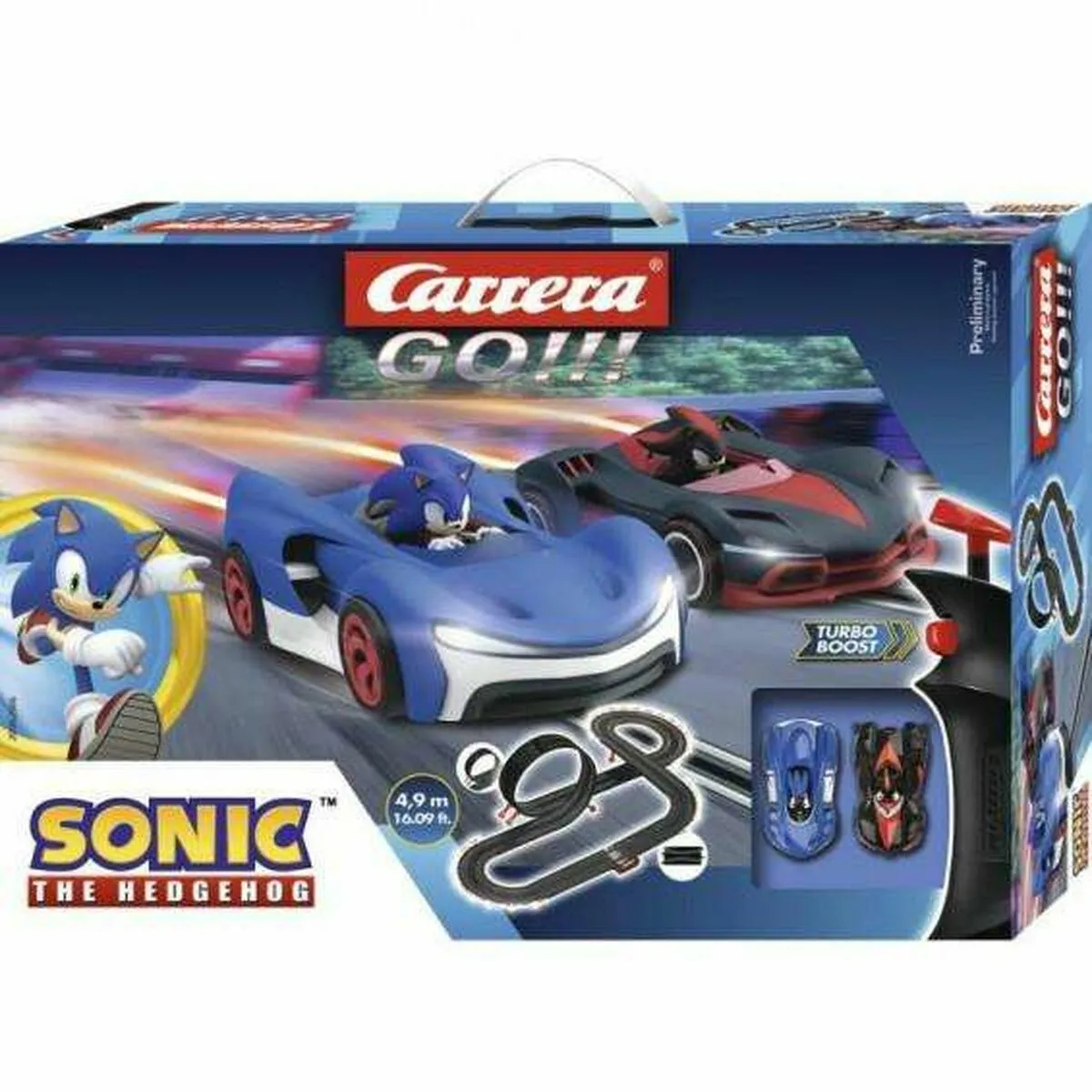 Carrera GO!!! 62566 Sonic the Hedgehog 4.9 Set - Image 2