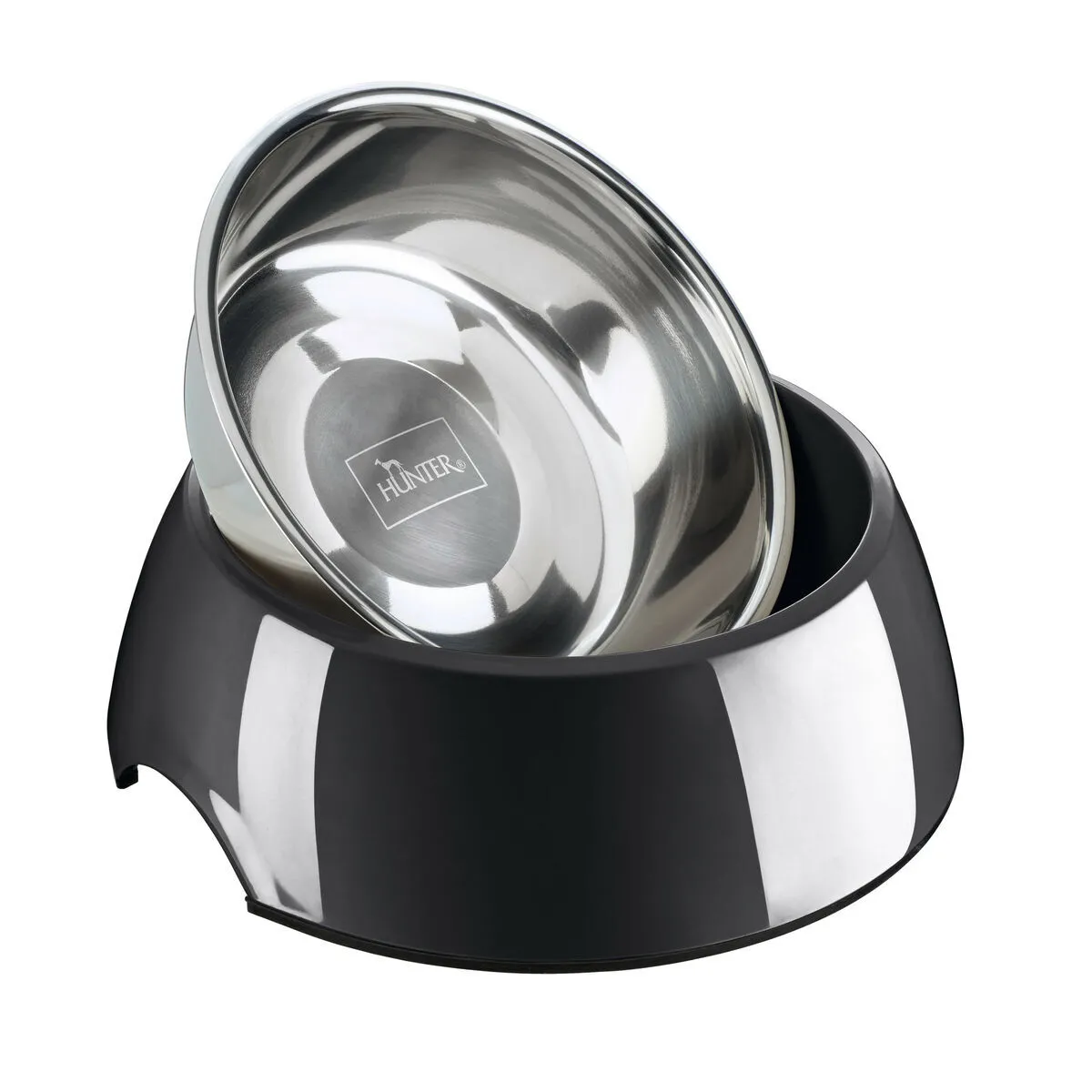 Mangeoire Hunter Noir Inox 1,4 L Mangeoire Hunter Noir Inox 1,4 L
