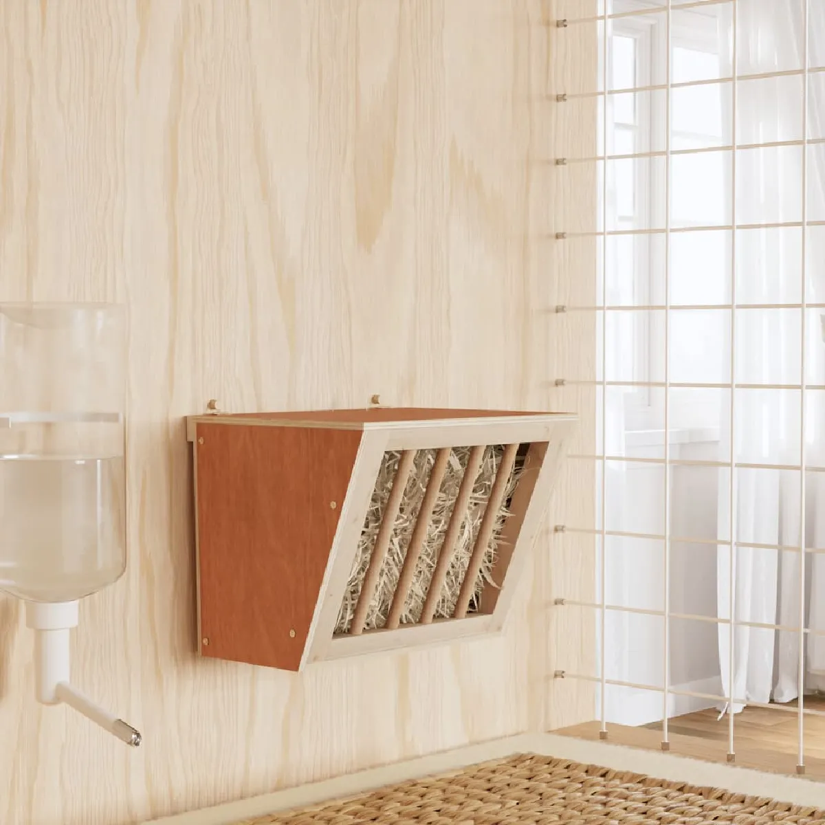 VIDAXL Mangeoire à Foin pour Lapins - vue 2