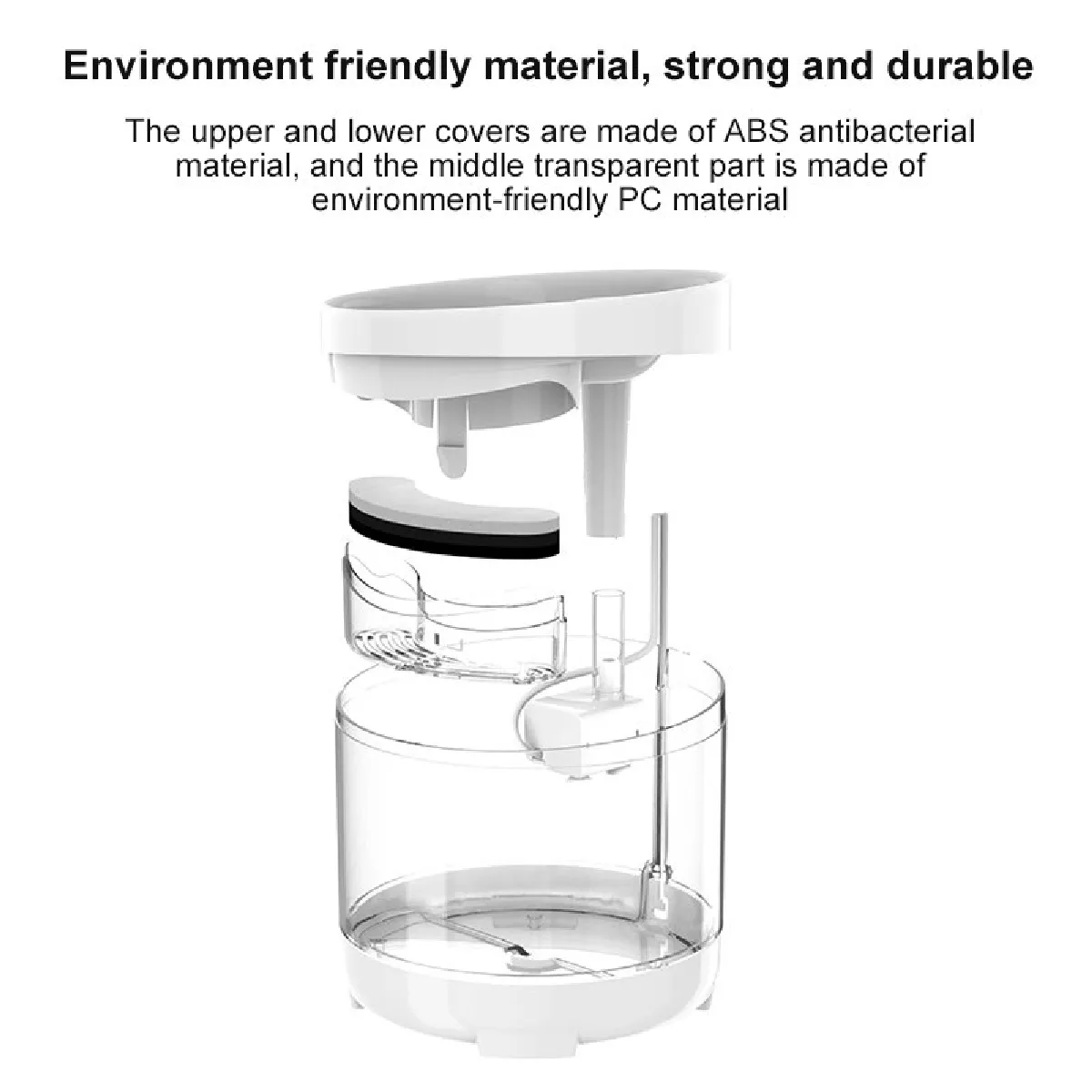 Meilleurs prix pour Fontaine d'eau pour chat entièrement automatique 1.6L USB Chien de compagnie Eau silencieuse électrique Éleveur de chat Buveur de chat Bol de chat Participation du chat   Alimentation du chat Fournitures d'arrosage