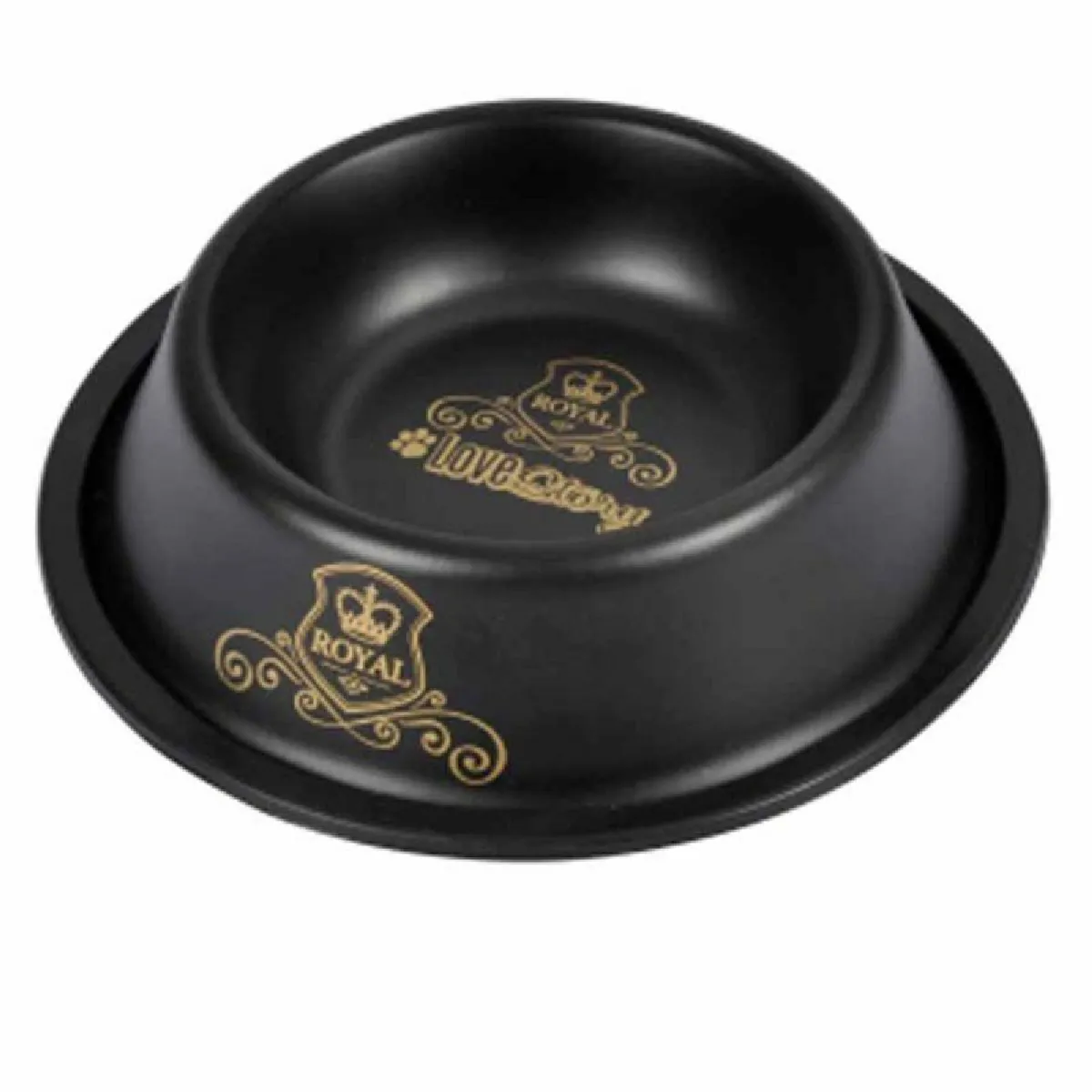 Gamelle pour Chien & Chat Luxury 15cm Noir