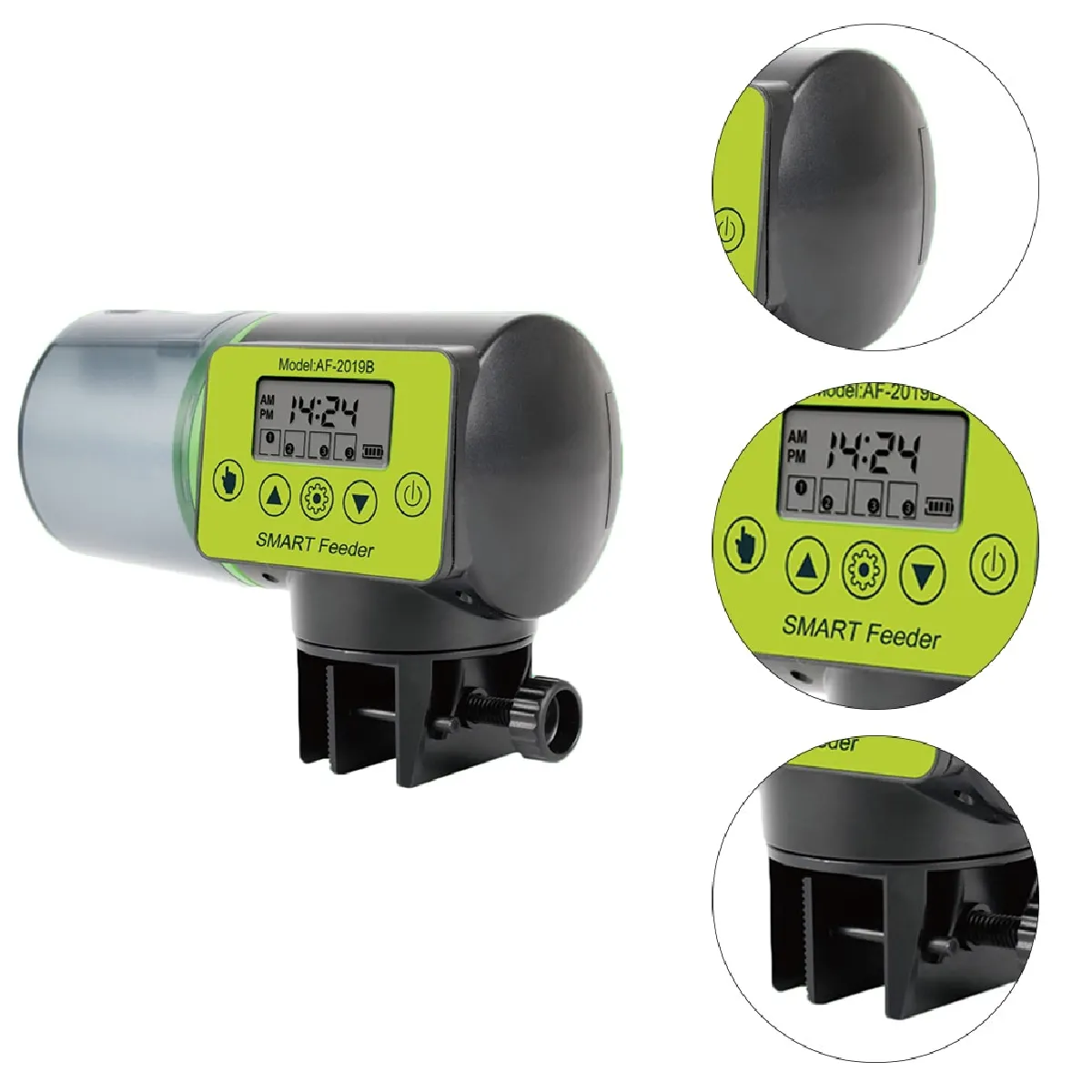 Comparer les prix de Alimentateur automatique de poissons frais aquarium numérique aquarium minuterie électrique en plastique alimentation distributeur d'aliments pour animaux outillage éleveur de poissons