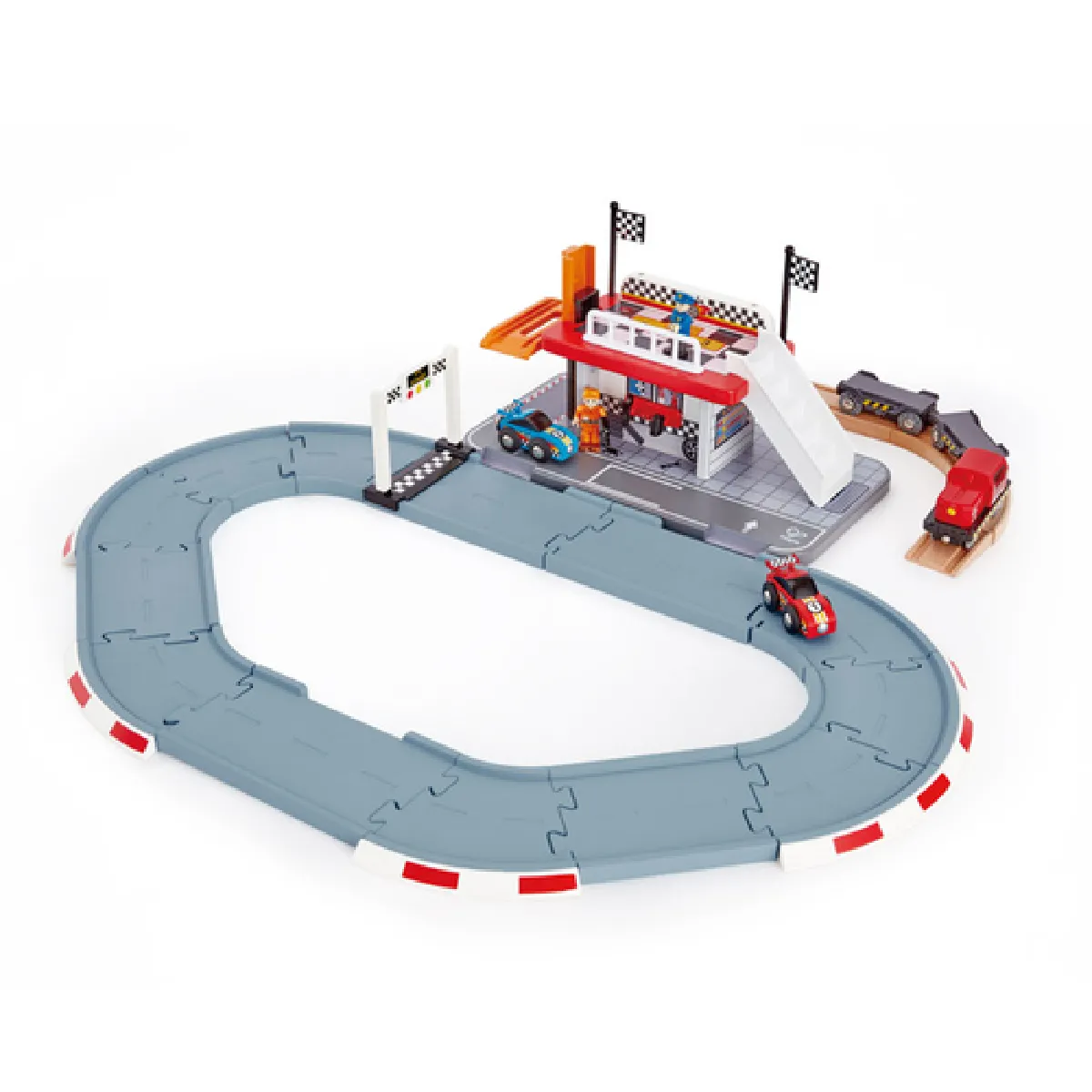 HAPE  circuit de course en bois