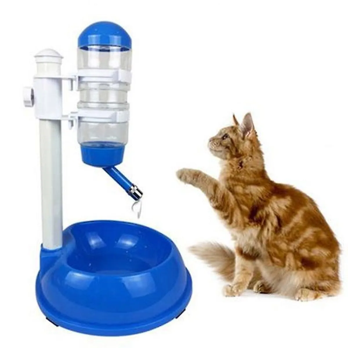 Comparer les prix de Fournitures pour mangeoire à bol en PET pour distributeur d'eau automatique élévateur (bleu)