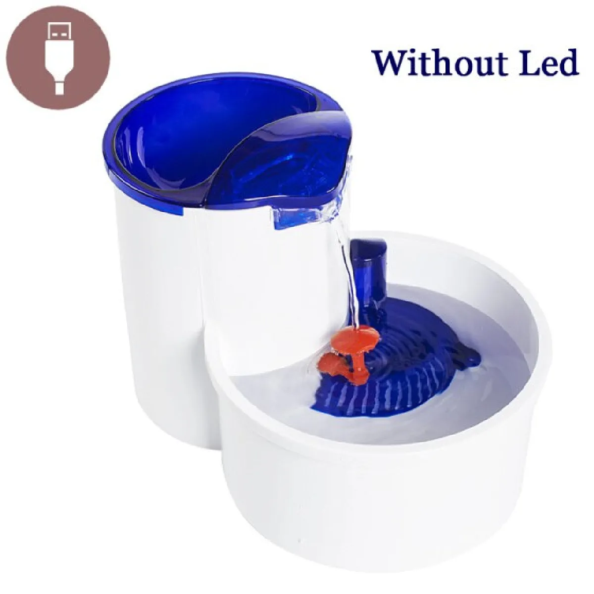 Comparer les prix de Fontaine pour chats Filtre automatique pour éleveurs de chats Distributeur pour animaux de compagnie Circulation automatique Fontaine pour chats & 124 ; Fournitures d &'arrosage pour l &'alimentation des chats