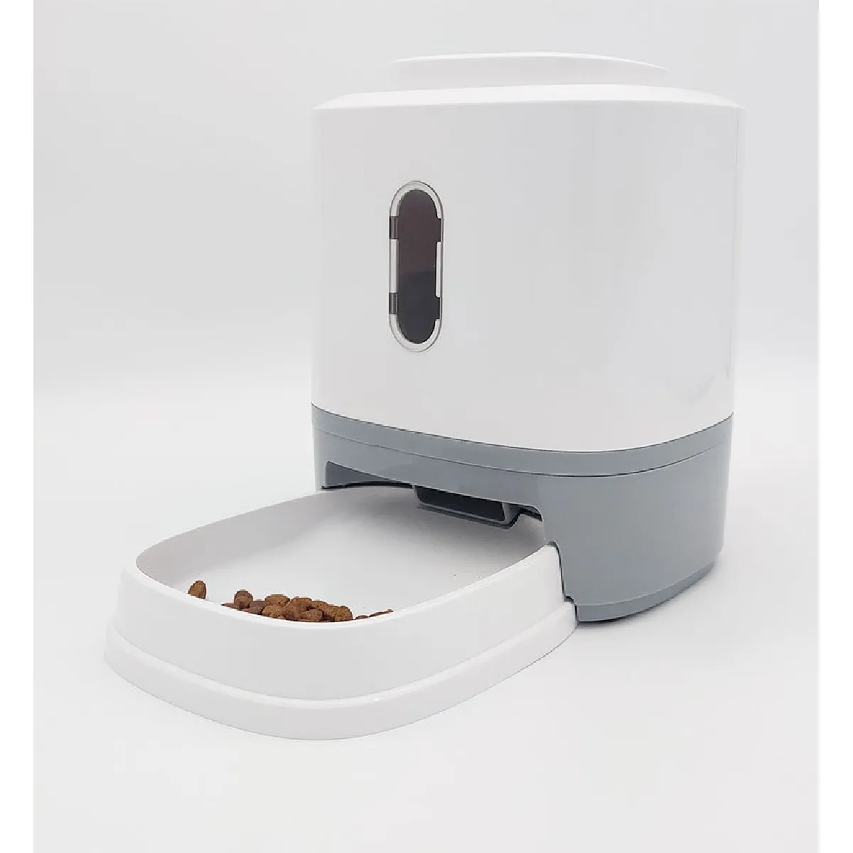 Meilleurs prix pour Éleveurs d'animaux domestiques, chats et chiens, alimentation automatique par nourriture pour chiens, puzzles à pédales, manque de nourriture, balles, alimentation pour chiens(blanche)