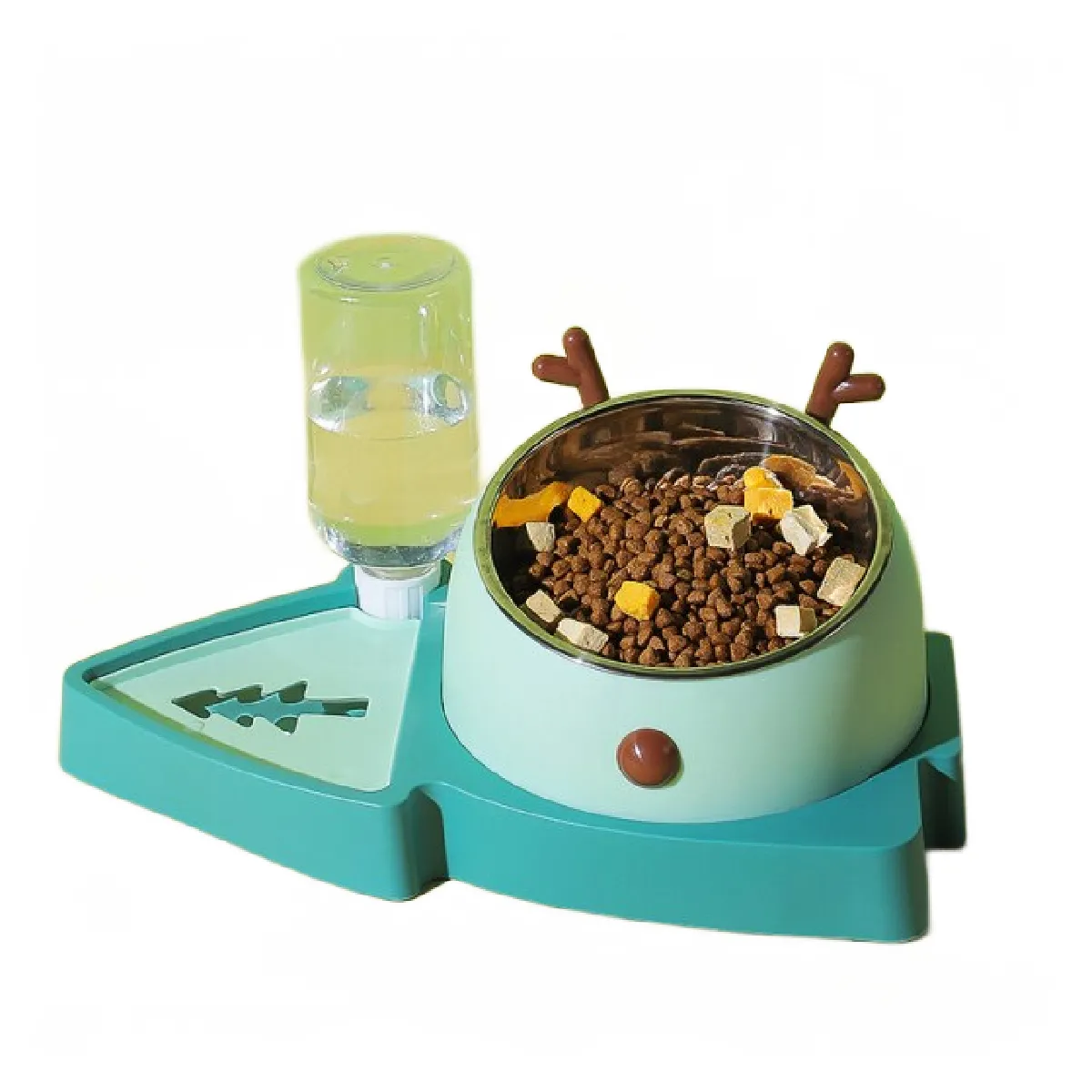 Comparer les prix de Bol en acier inoxydable Universal pour chiens et chats