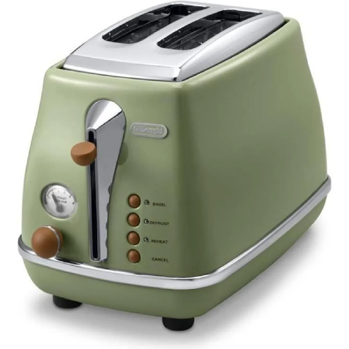 De'Longhi Icona Vintage CTOV 2103.GR Grille pain 2 tranche 2 Emplacements - vue 2