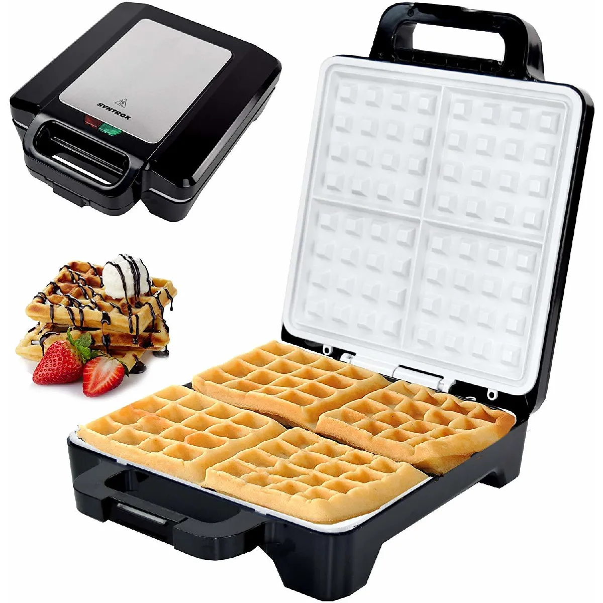 SYNTROX GERMANY  Gaufrier belge - 1600W