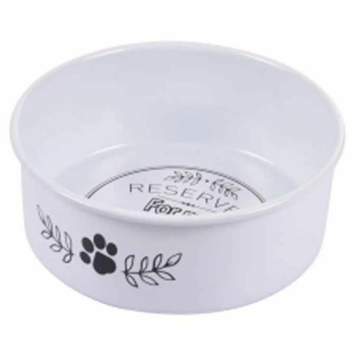 Comparer les prix de Gamelle pour Chien & Chat Antidérapant 13cm Blanc