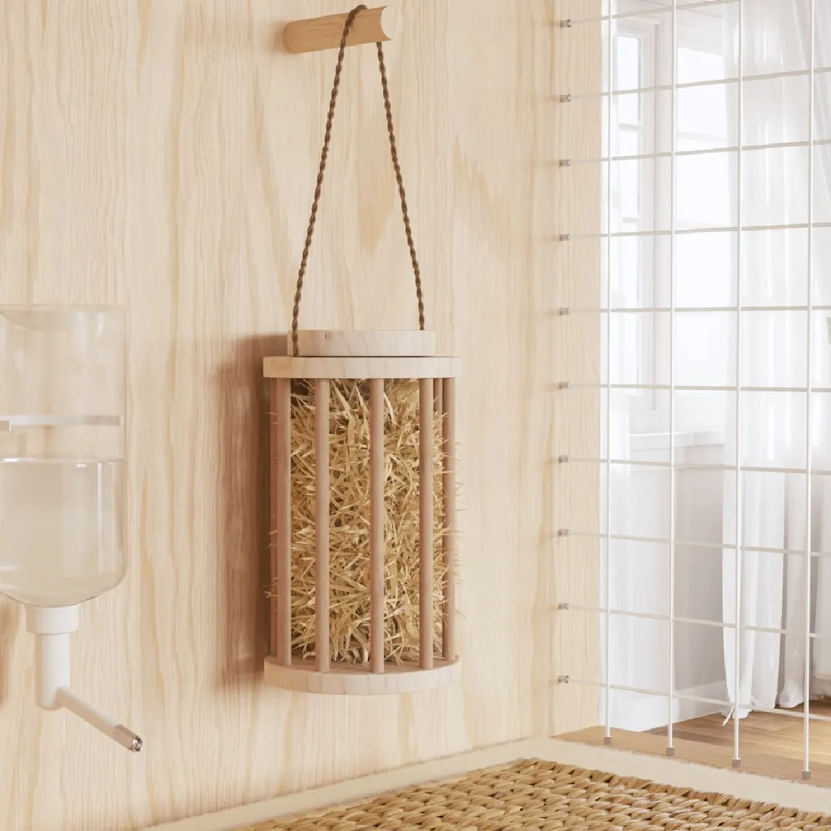 VIDAXL Mangeoire à Foin pour Lapins - vue 2