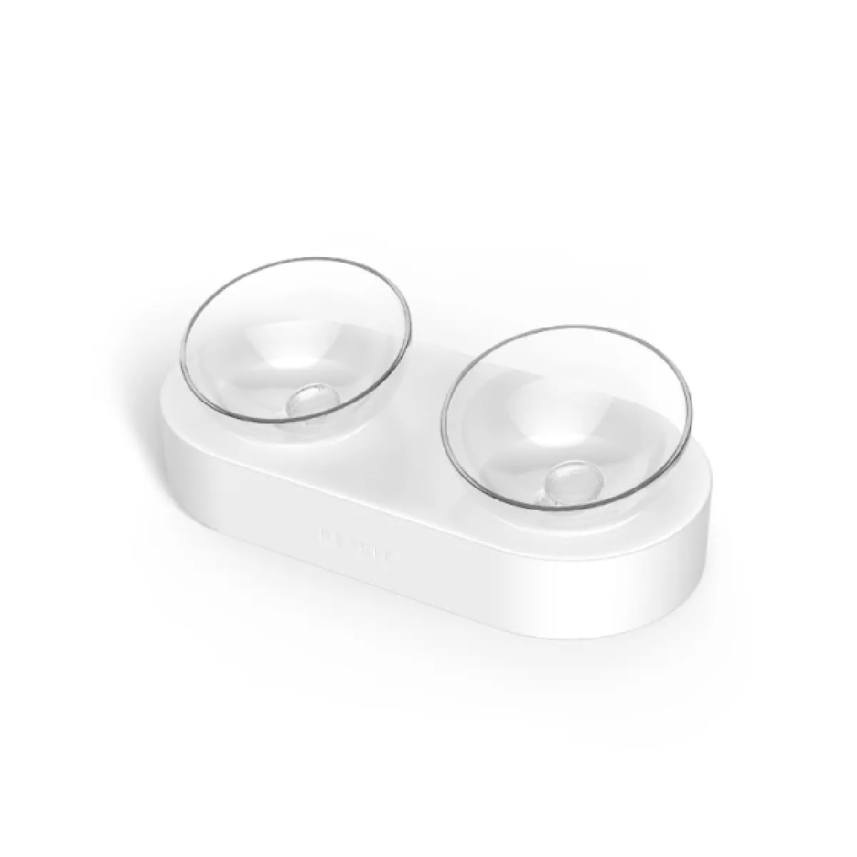 Comparer les prix de Porte-bol pour chat réglable à 15 degrés, plaque antidérapante pour chat, double bol pour chat et mangeur lent pour éleveur.(blanche)