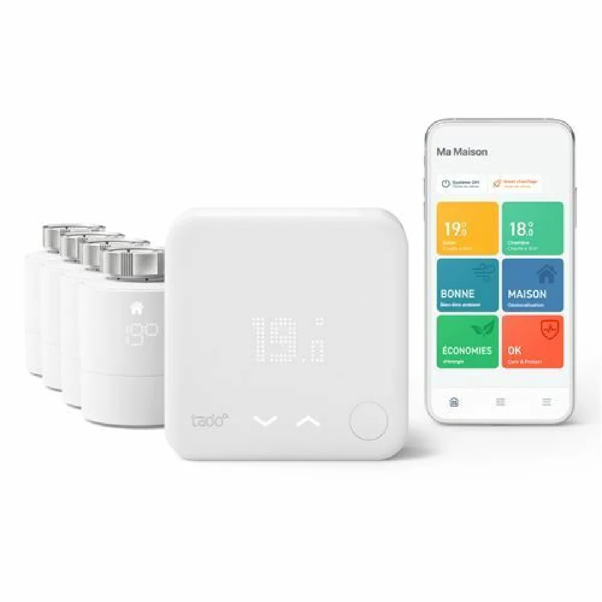 PACK TADO Thermostat V3+ Filaire