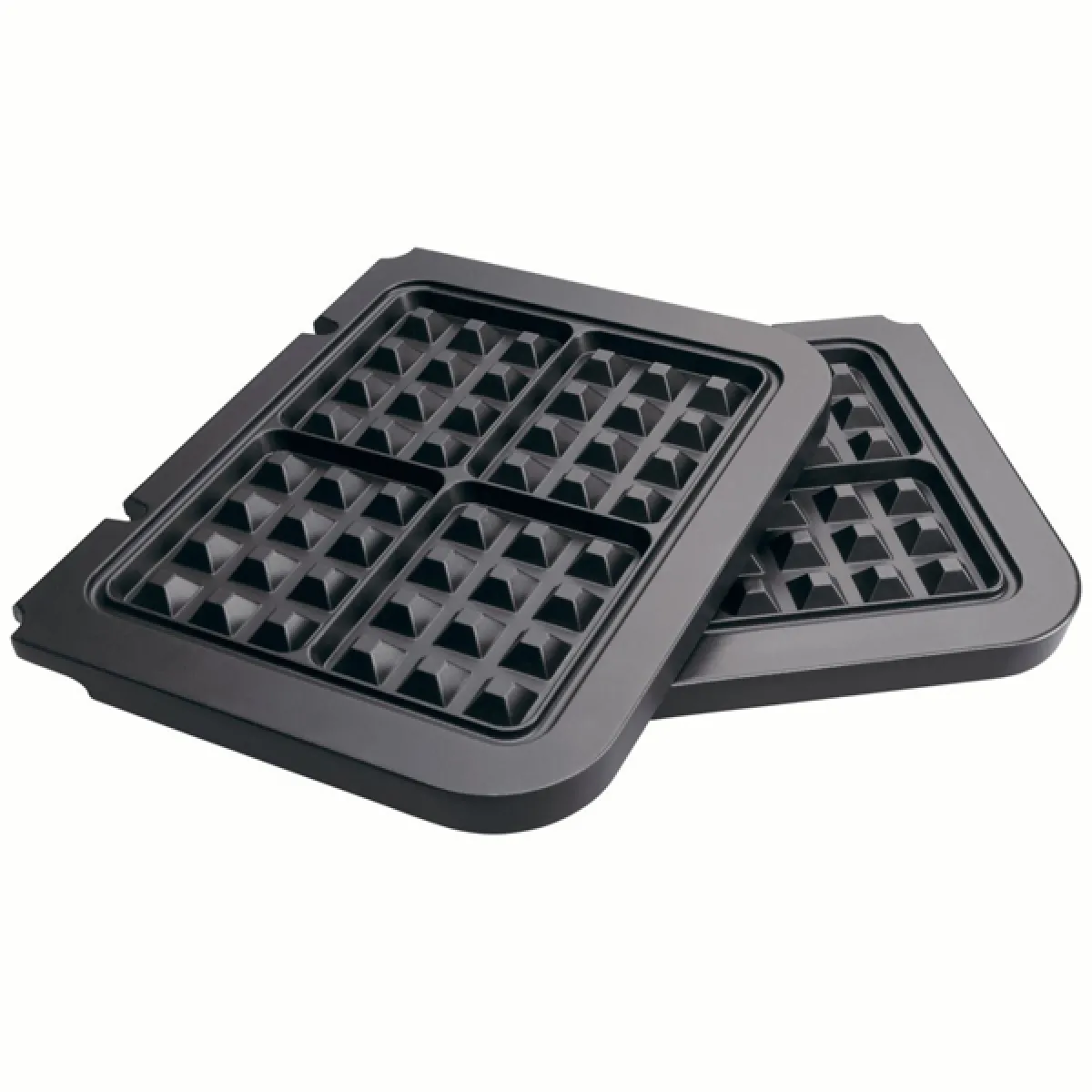 Csnr Anthracite / Chromé Plaques Gaufres Pour Griddler Gr4ne Cuisinart Gr030e - Image 3