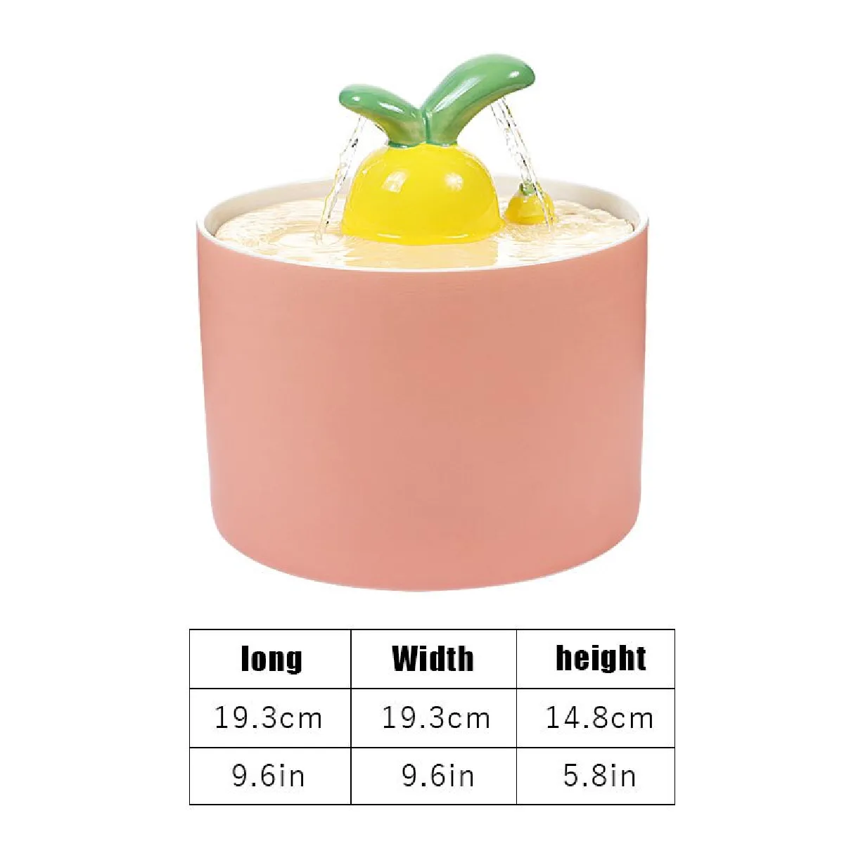 Meilleurs prix pour Fontaine d'eau automatique en céramique pour animaux de compagnie USB électrique ultra-silencieuse