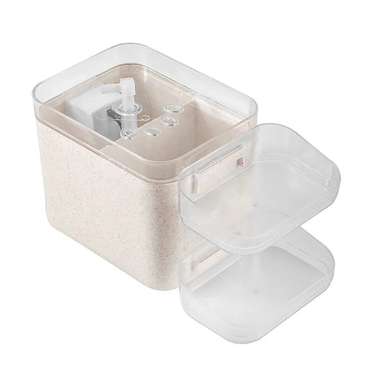 Comparer les prix de Fontaine automatique pour chiens et chats Répartiteur d'eau pour animaux domestiques Mangeoir avec éclairage Bol de boisson intelligent pour animaux domestiques avec capteur de mouvement infrarouge