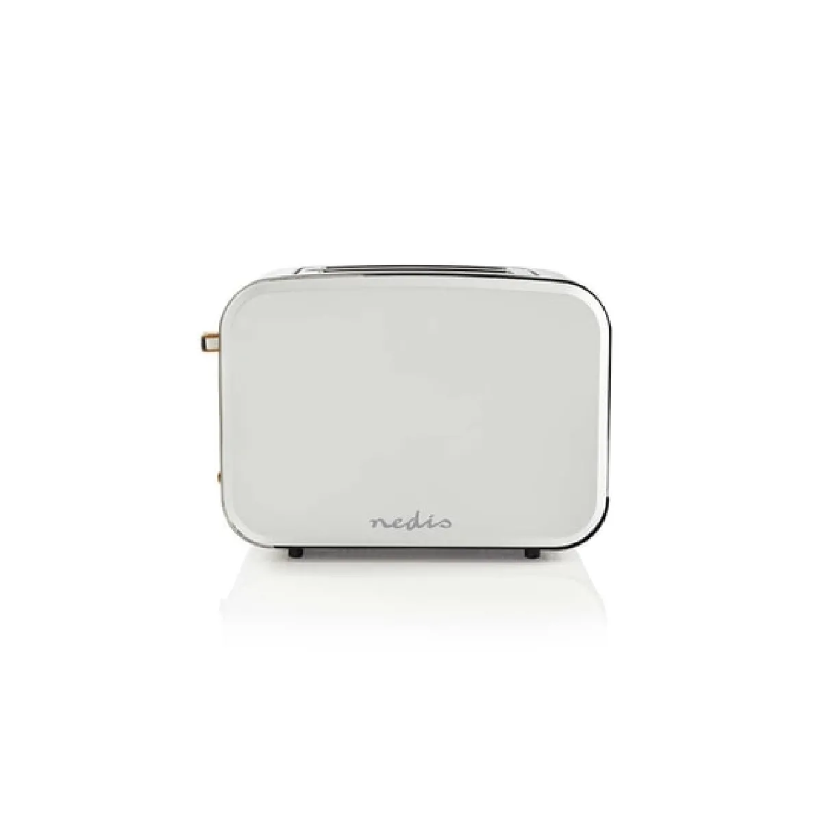 Nedis - Grille-pain - 2 fentes - Blanc - Image 3