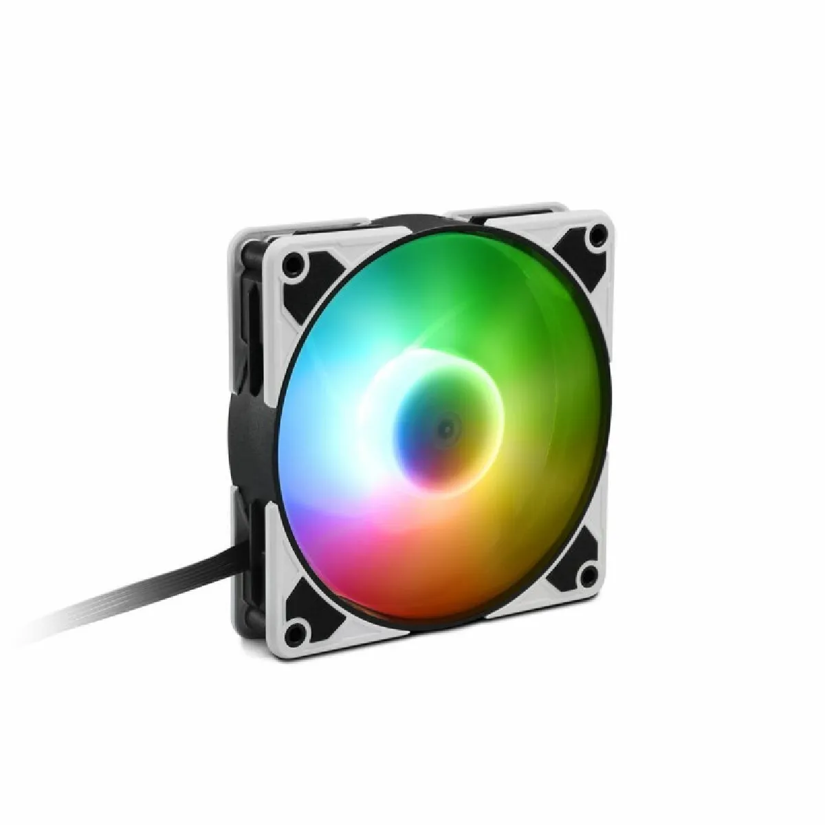 Non Communiqué Noir/Blanc Sharkoon Ventilateur De Boitier Silentstorm Rgb - 14Cm () - Image 4