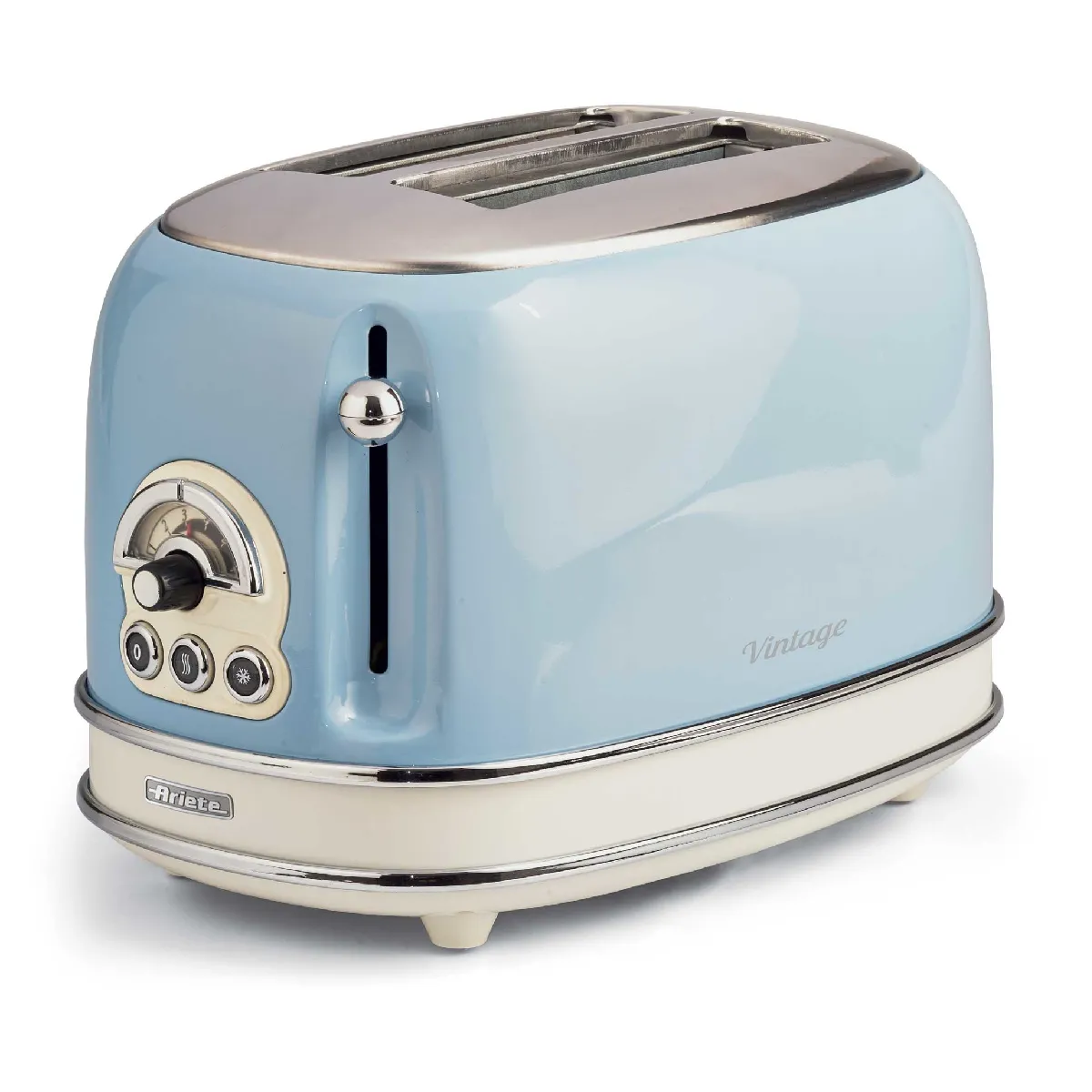 Ariete Bleu 155 Vintage - Grille-Pain - 2 Tranche - 2 Emplacements - Celeste - Image 4