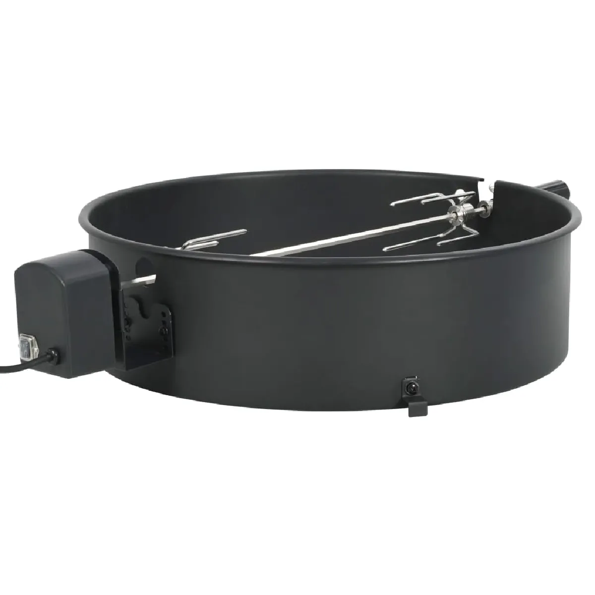 vidaXL Kit d'anneau de rôtissoire de barbecue 57 cm - vue 2