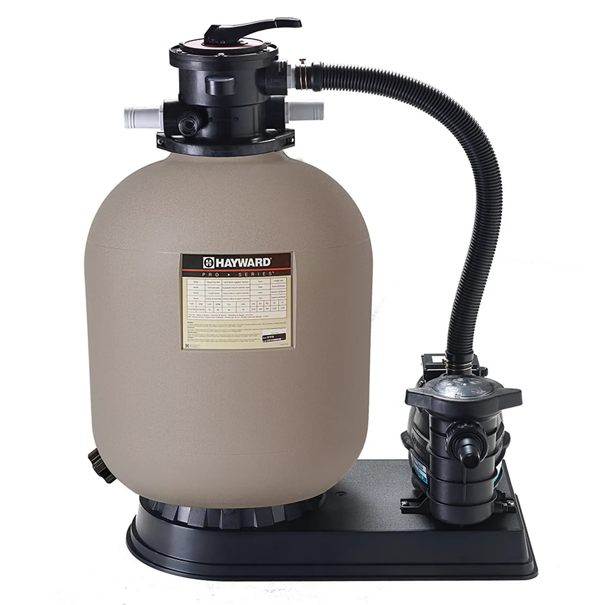 Hayward Groupe De Filtration 8M3/H Avec Pompe Et Filtre À Sable - S210t8105 - Serie Pro