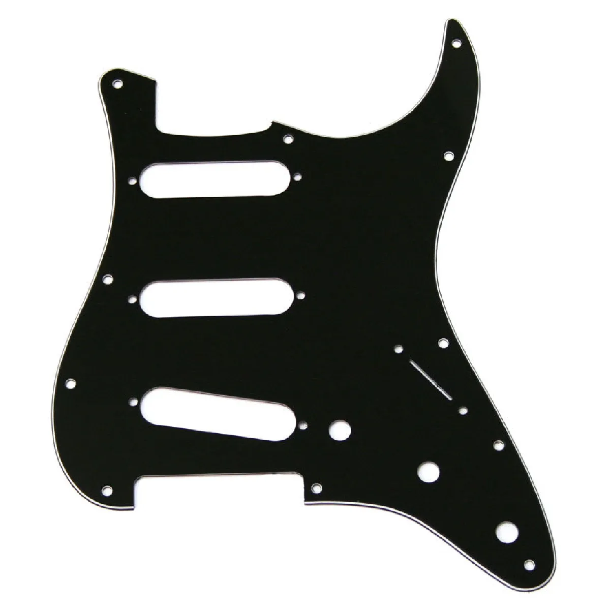 Fender Noir Plaque De Protection Pour Guitare Stratocaster