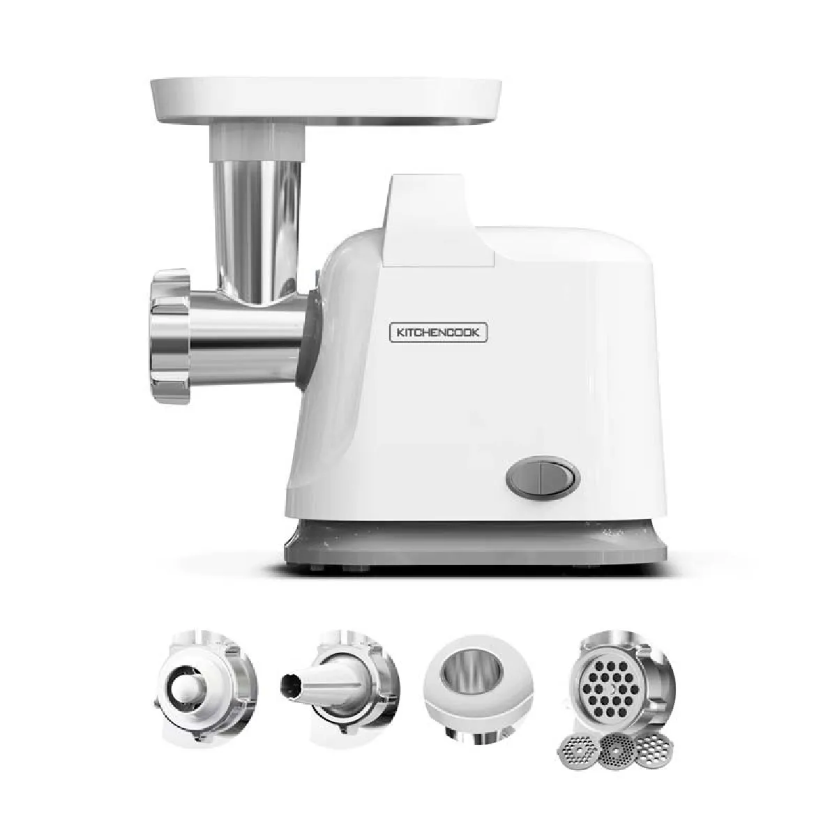 Kitchen Cook Hachoir À Viande Électrique Avec Lame En Acier Inoxydable Mg1000 De Kitchencook - Neuf - Image 4