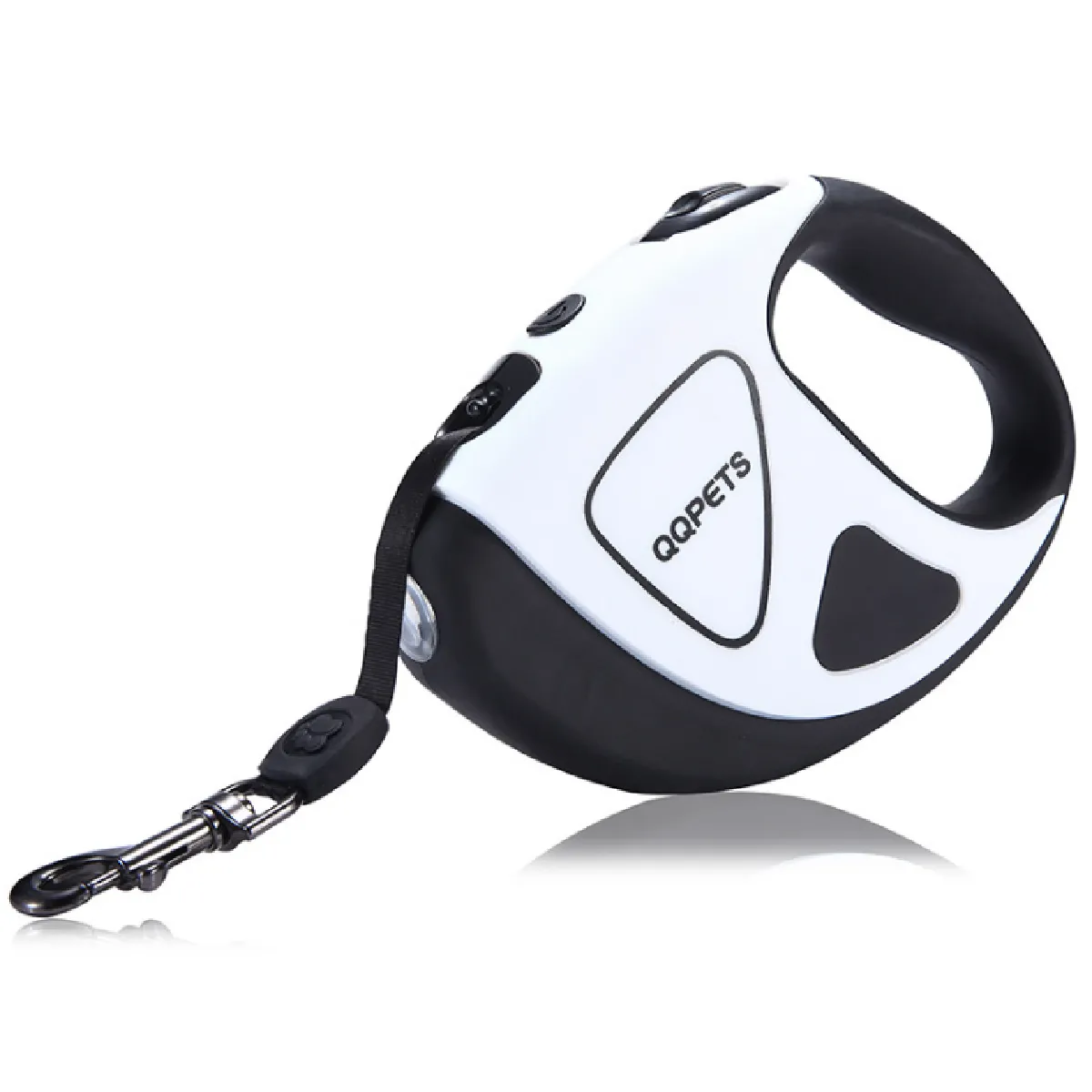 Comparer les prix de Ceinture en fibre rétractable automatique pour chien de compagnie 3M Sécurité de nuit LED étincelante étirant automatiquement chien avec corde à la main Fournitures pour animaux de compagnie