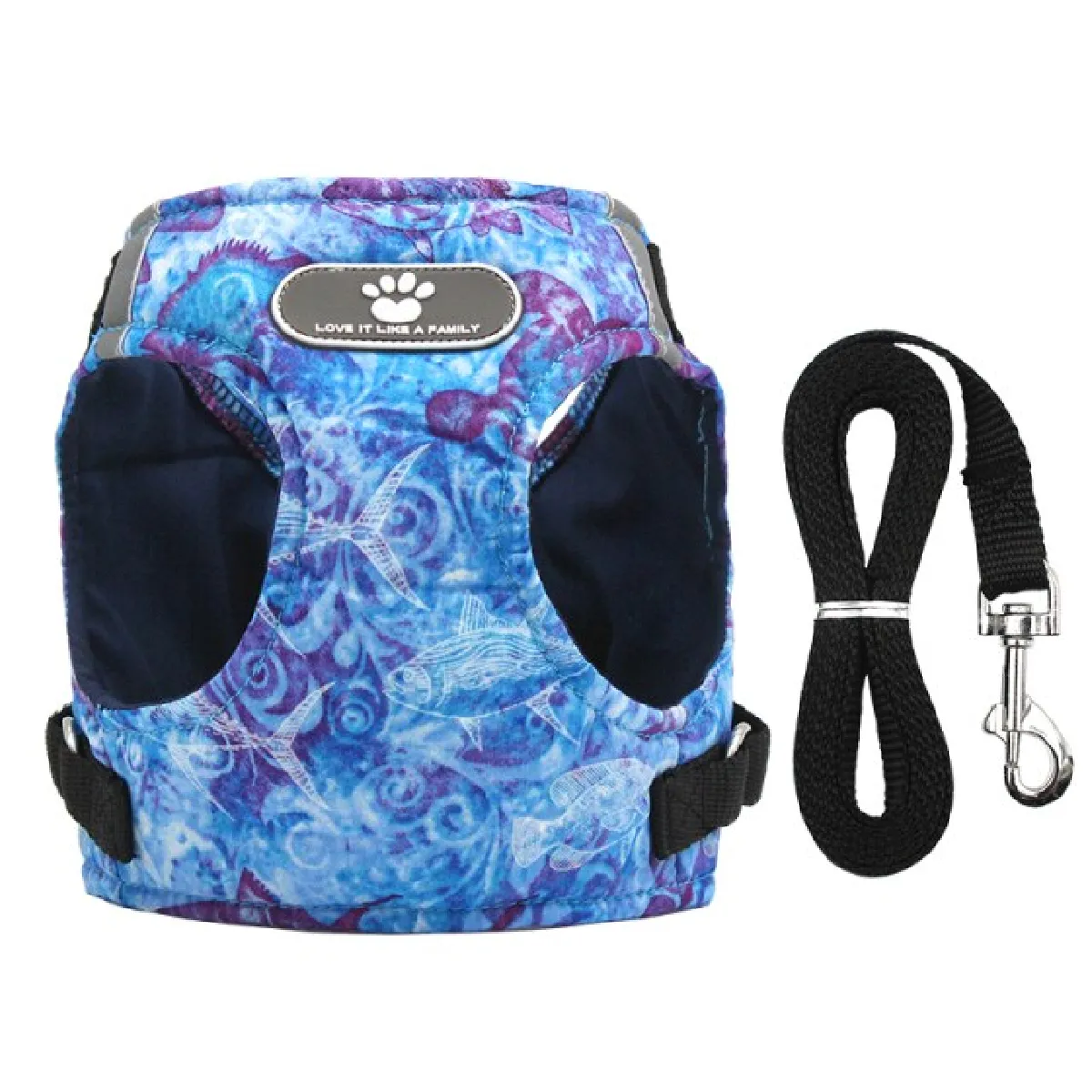 Comparer les prix de Petit harnais pour animaux de compagnie Ensemble de ceinture pour chien chat chien jogging 1,5 m corde de traction crochet fournitures pour animaux de compagnie