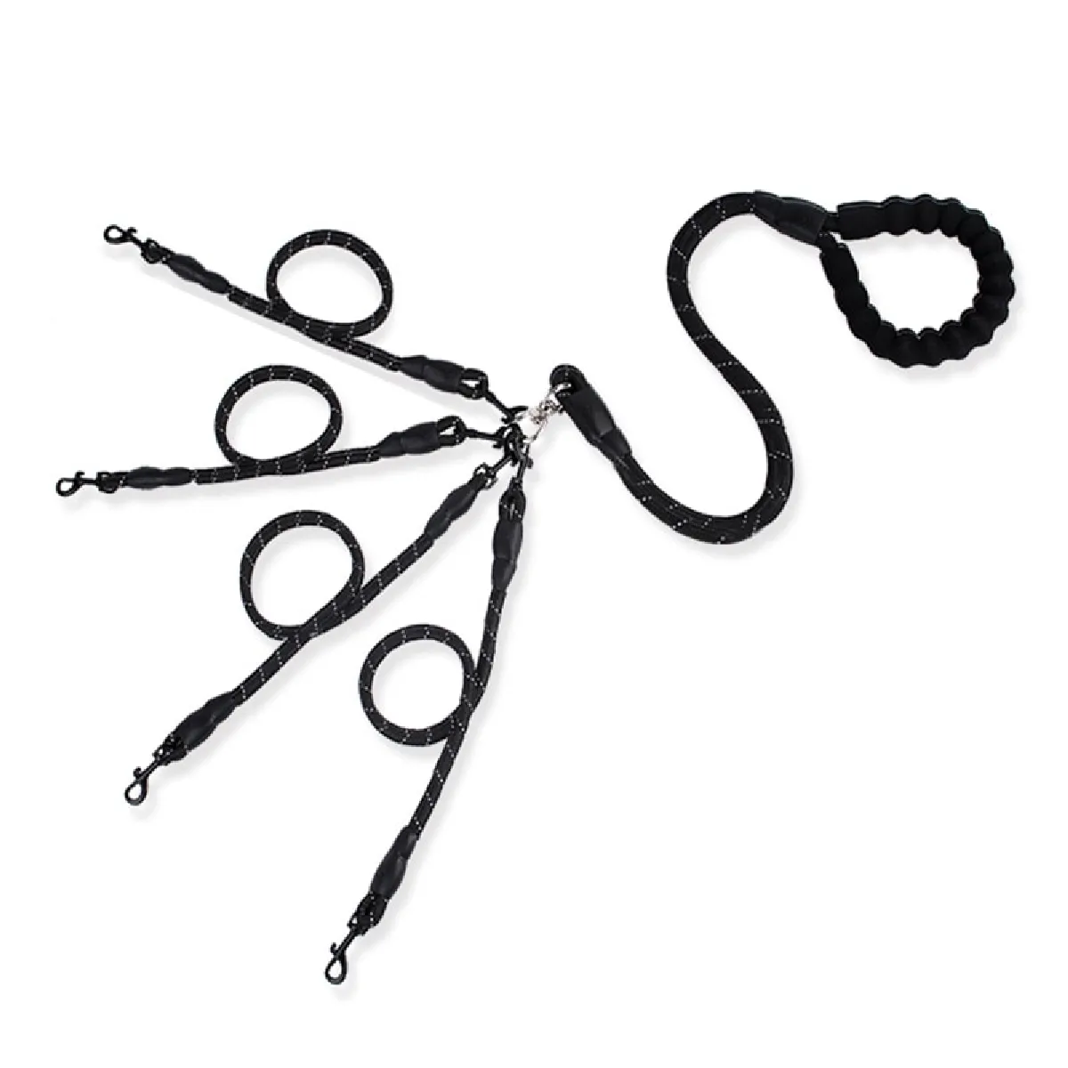 Comparer les prix de Fixation pour animaux 4 voies - Nylon - Noir