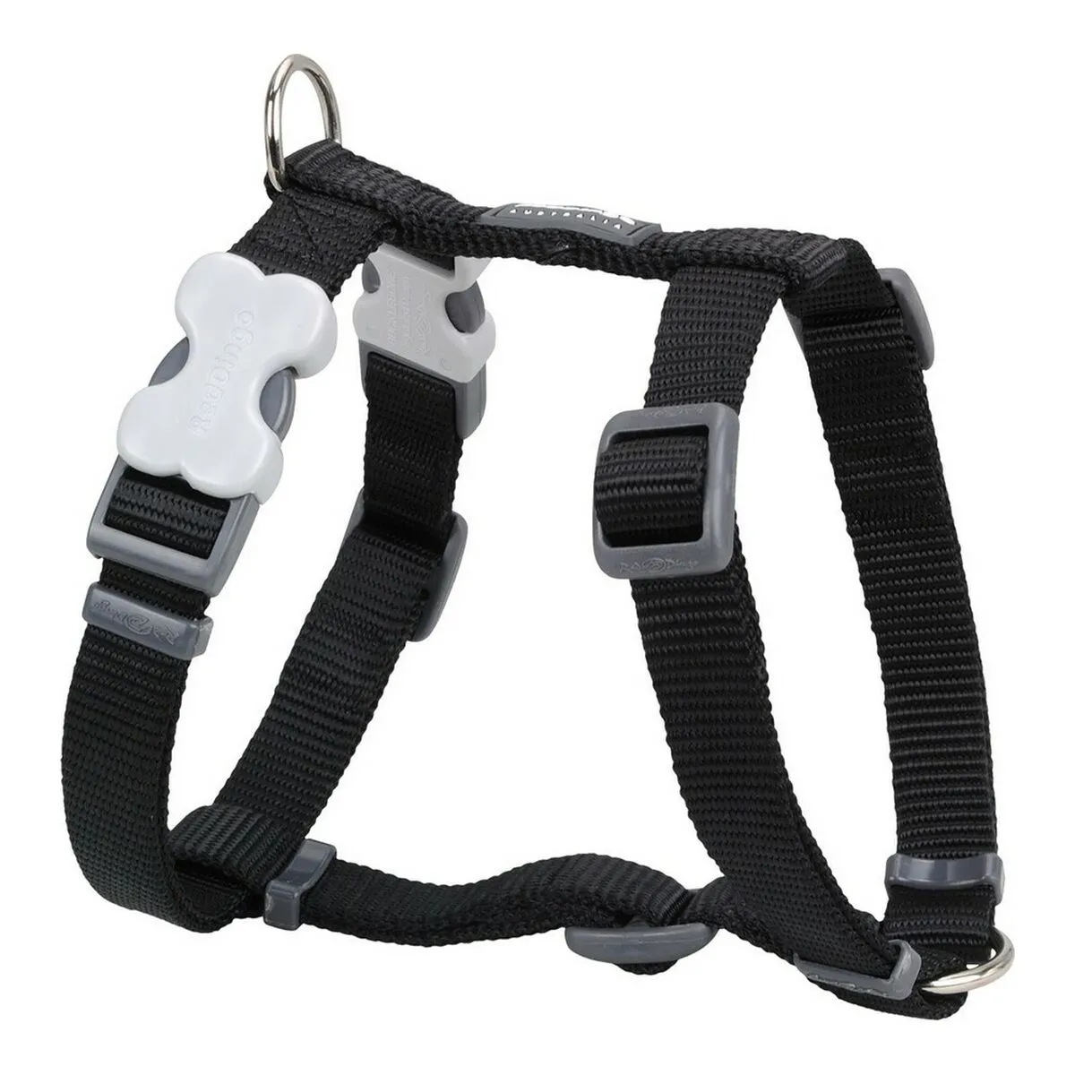 Red Dingo - Harnais chien r&eacute;glable Basic noir Taille : T3 - Noir