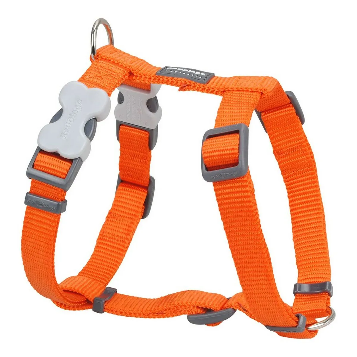 Red Dingo - Harnais chien r&eacute;glable Basic orange Taille : T3 - Orange