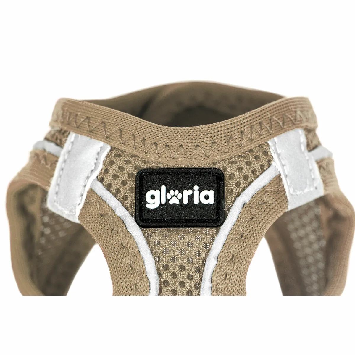 Comparer les prix de Harnais pour Chien Gloria 45-47 cm Beige L 32,8-35,4 cm