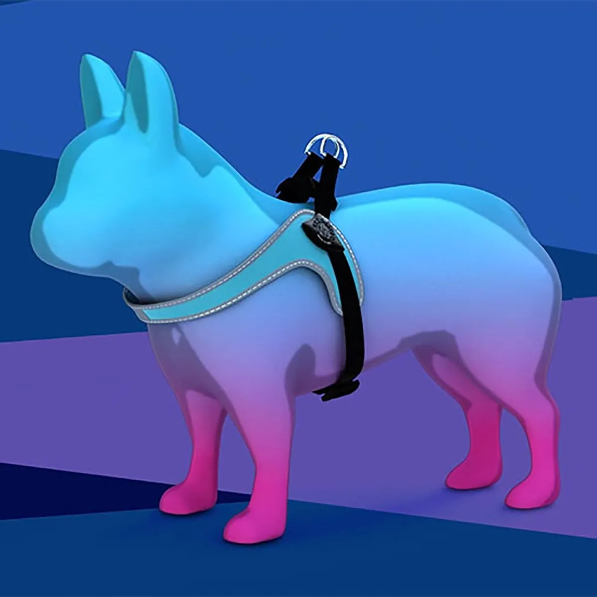 Comparer les prix de Tre Ponti Easy Fit Classic Harnais pour Chien Rose Taille 3,5