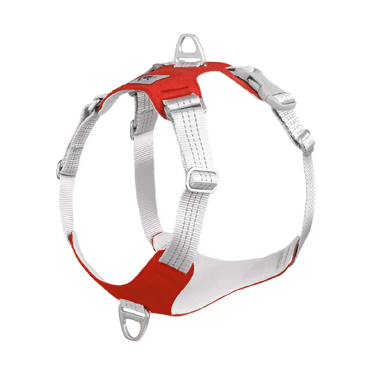 Comparer les prix de Animaux de compagnie Chiens cellulaires Entraînement pour chiens Ceinture thoracique réflectrice Petit et grand chien avec gilet Cordon de protection extérieur réglable   Harnais (rouge)