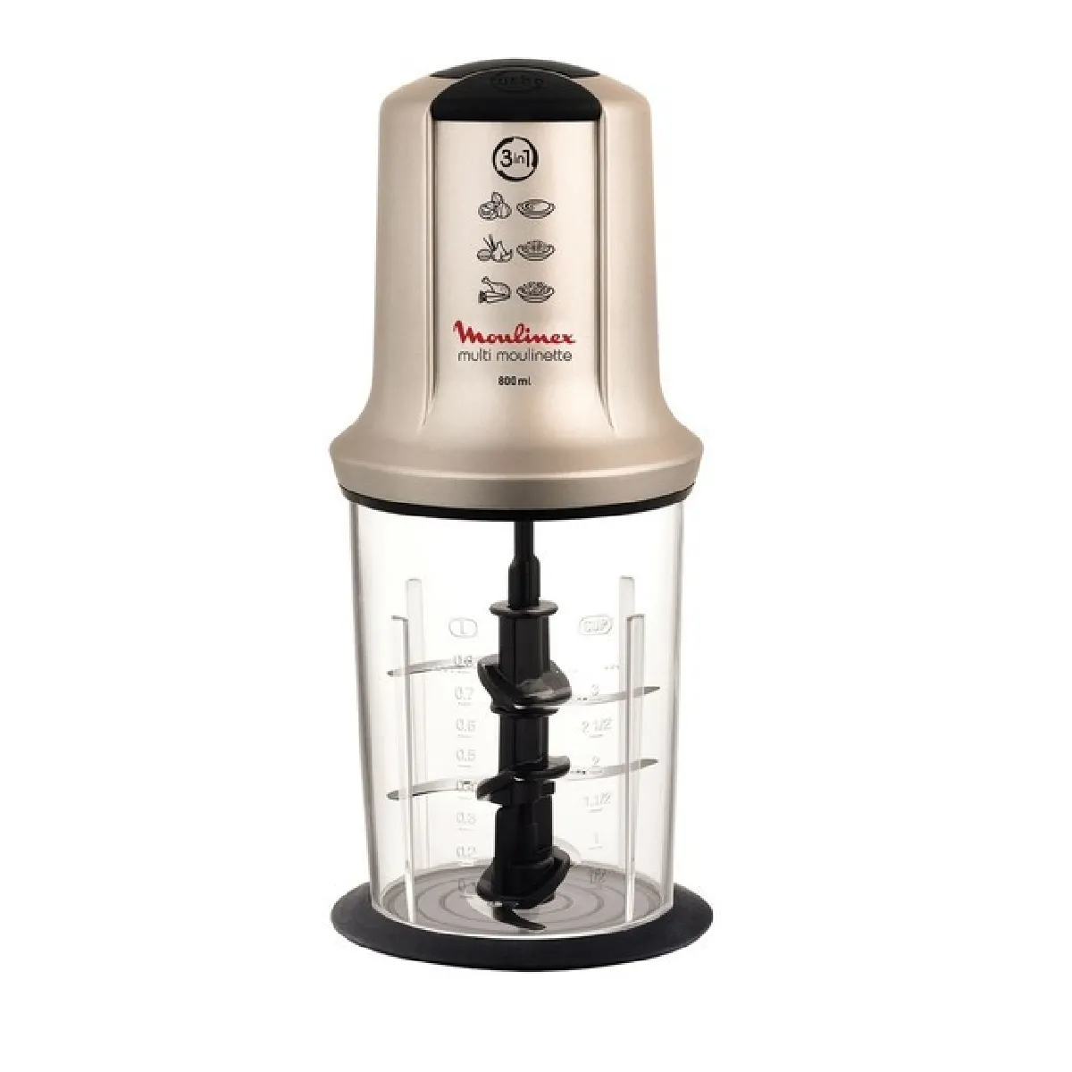 Hachoir Moulinette AT718 Premium Moulinex 2 présélections 400 Watt 5 Litres Hachoir